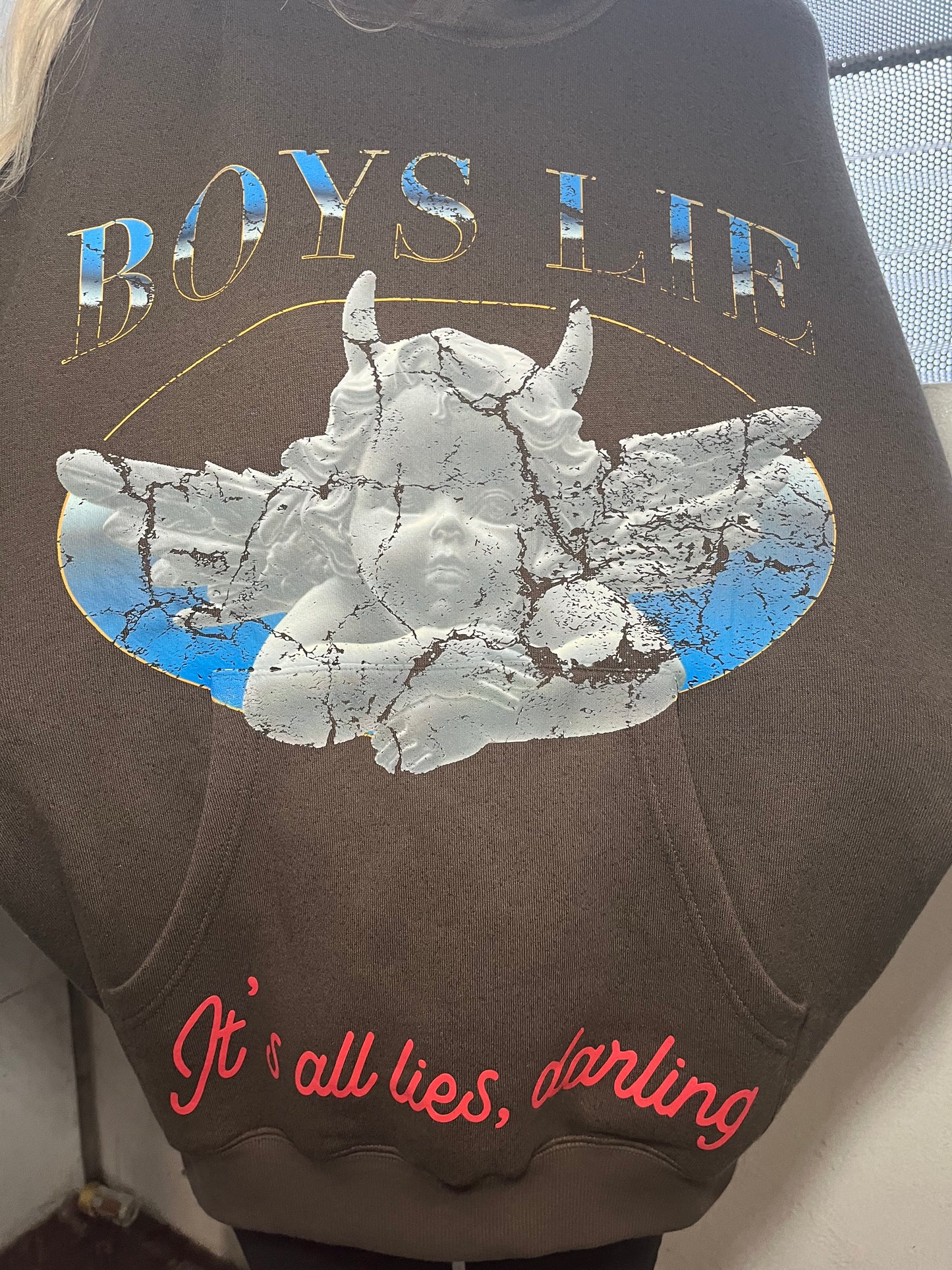 It’s All Lies Darling Boys Lie Hoodie