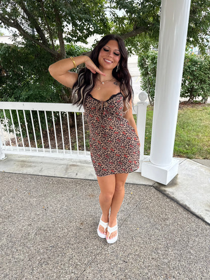 Cherry Kitty Mini Dress