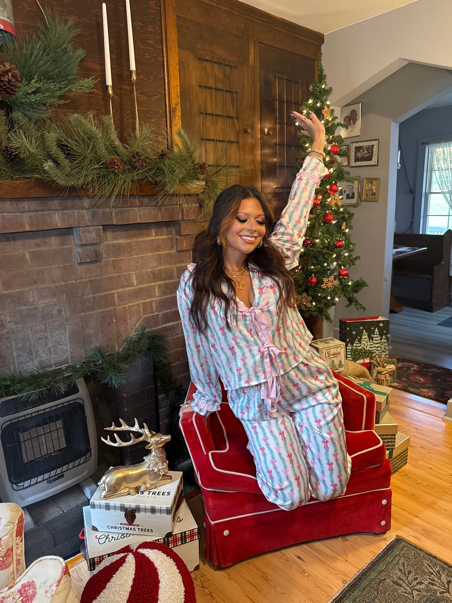 Mistletoe Moment Jammies (SOLD TOGETHER)