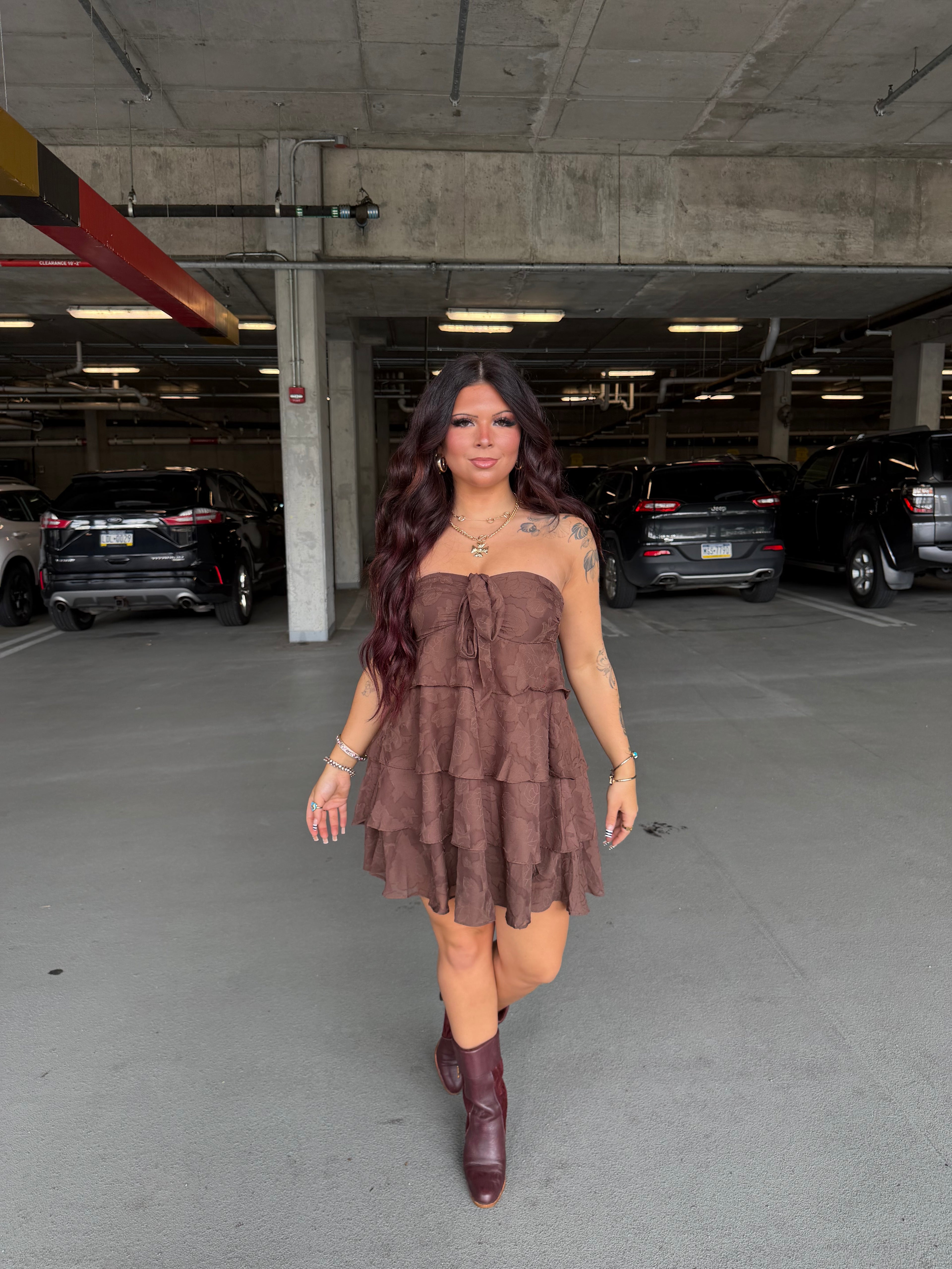 Cocoa Puff Mini Dress