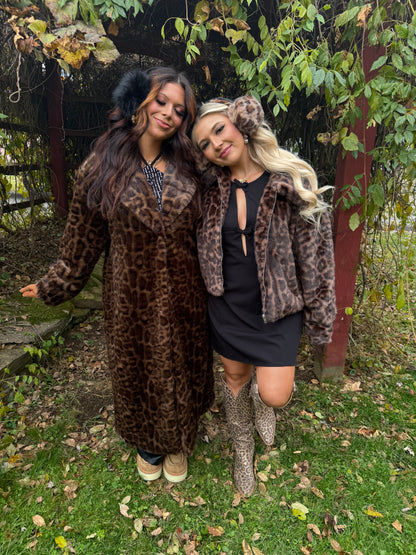 Manic Minx Cropped Fur Coat