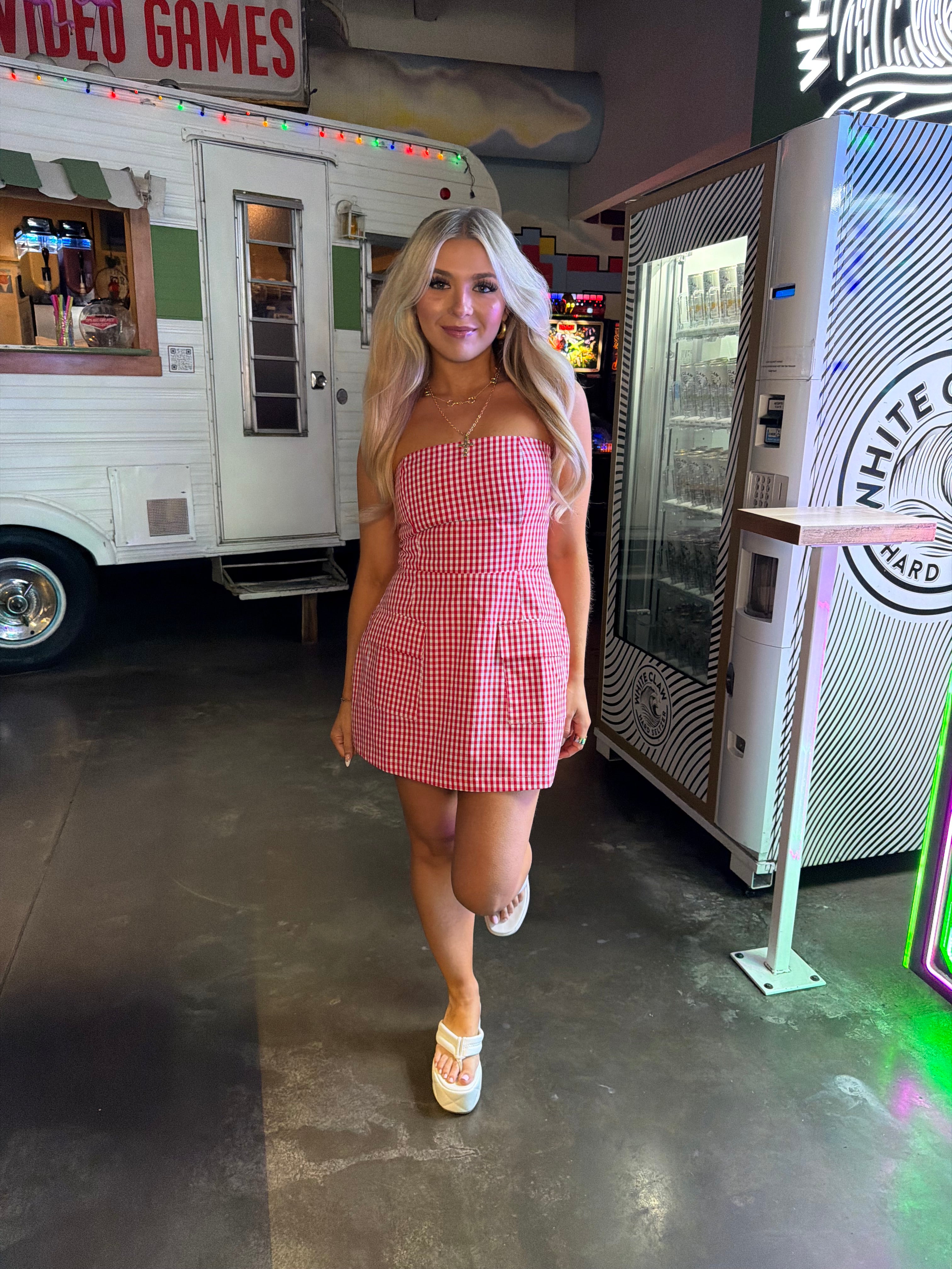 Polly Picnic Cargo Dress