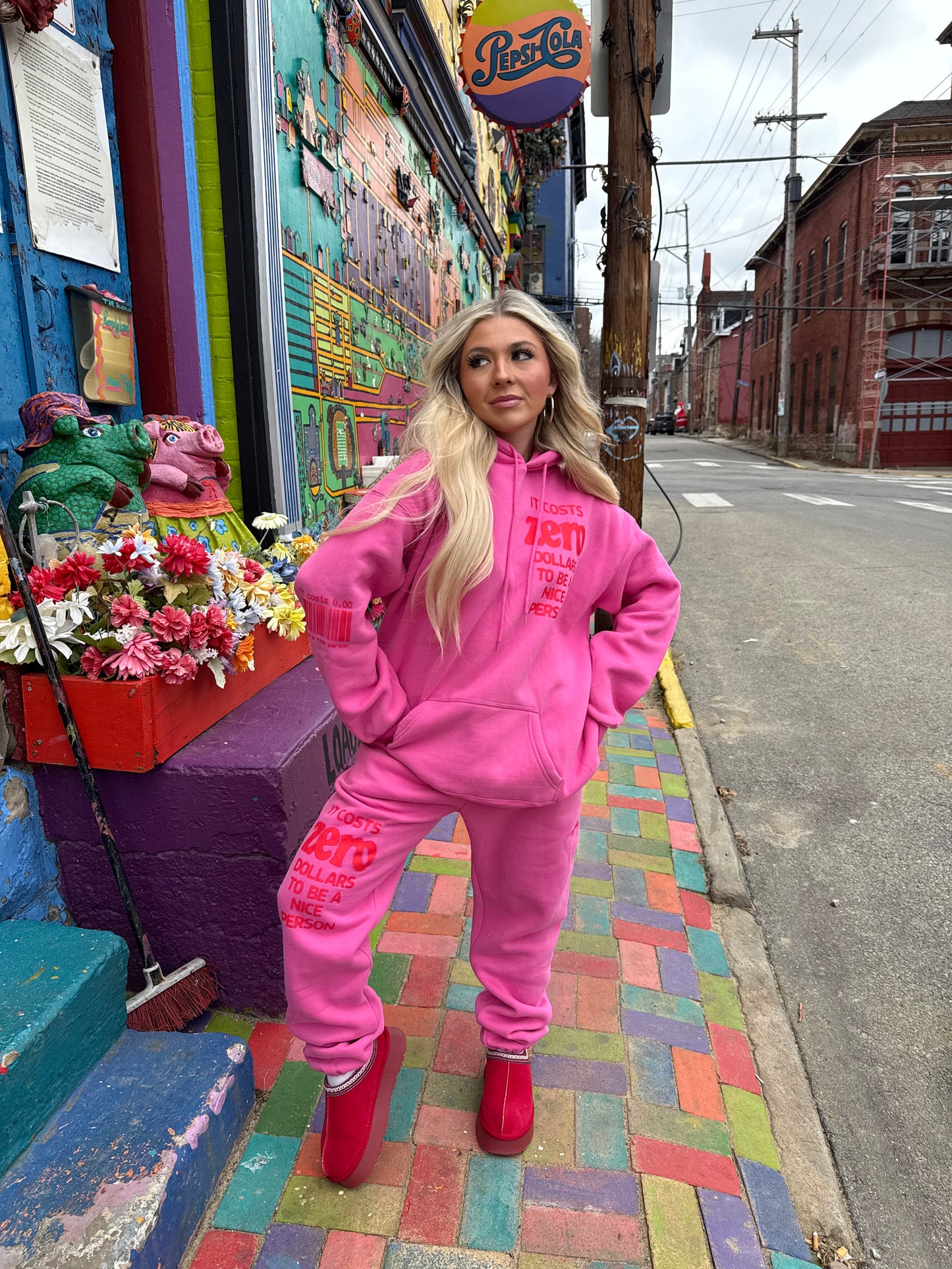 The Mayfair Group It Costs $0 Sweatpants