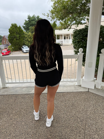 Cooler Codes Set (SWEATER) in Black