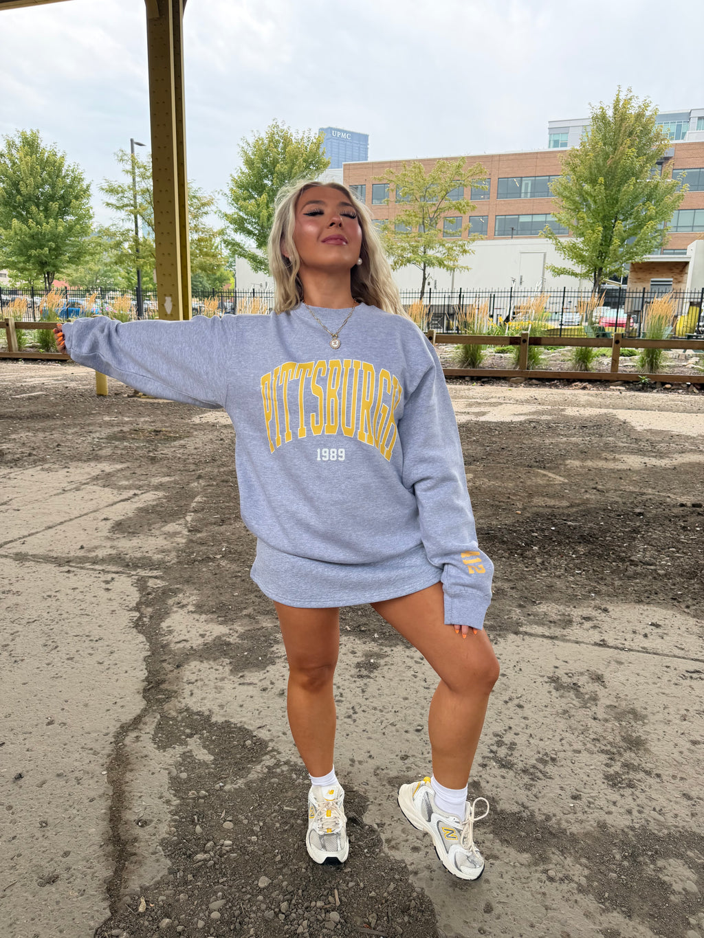 Pittsburgh 412 Crew Yellow/Grey