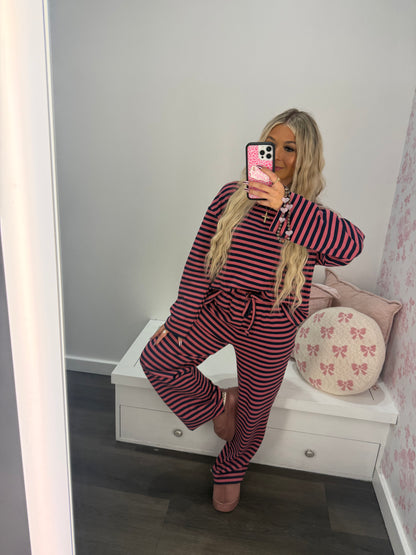 Berry Bliss Striped Set (TOP)