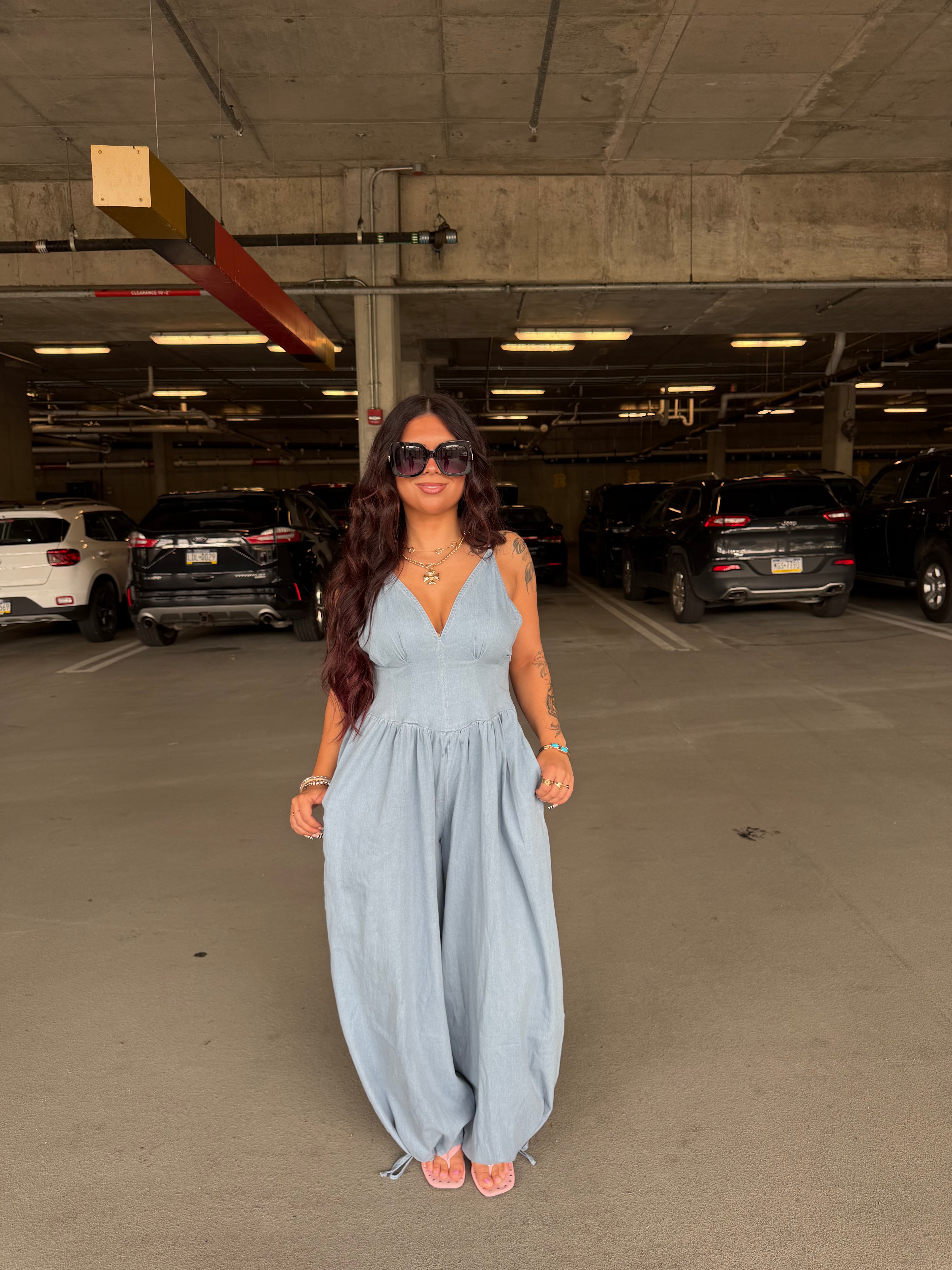 For The Denim Days Jumpsuit