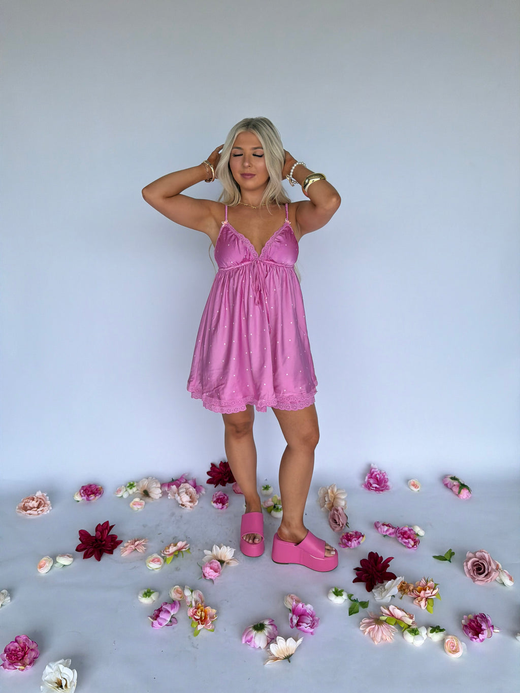 U + Me = <3 Dress in Pink FINAL SALE