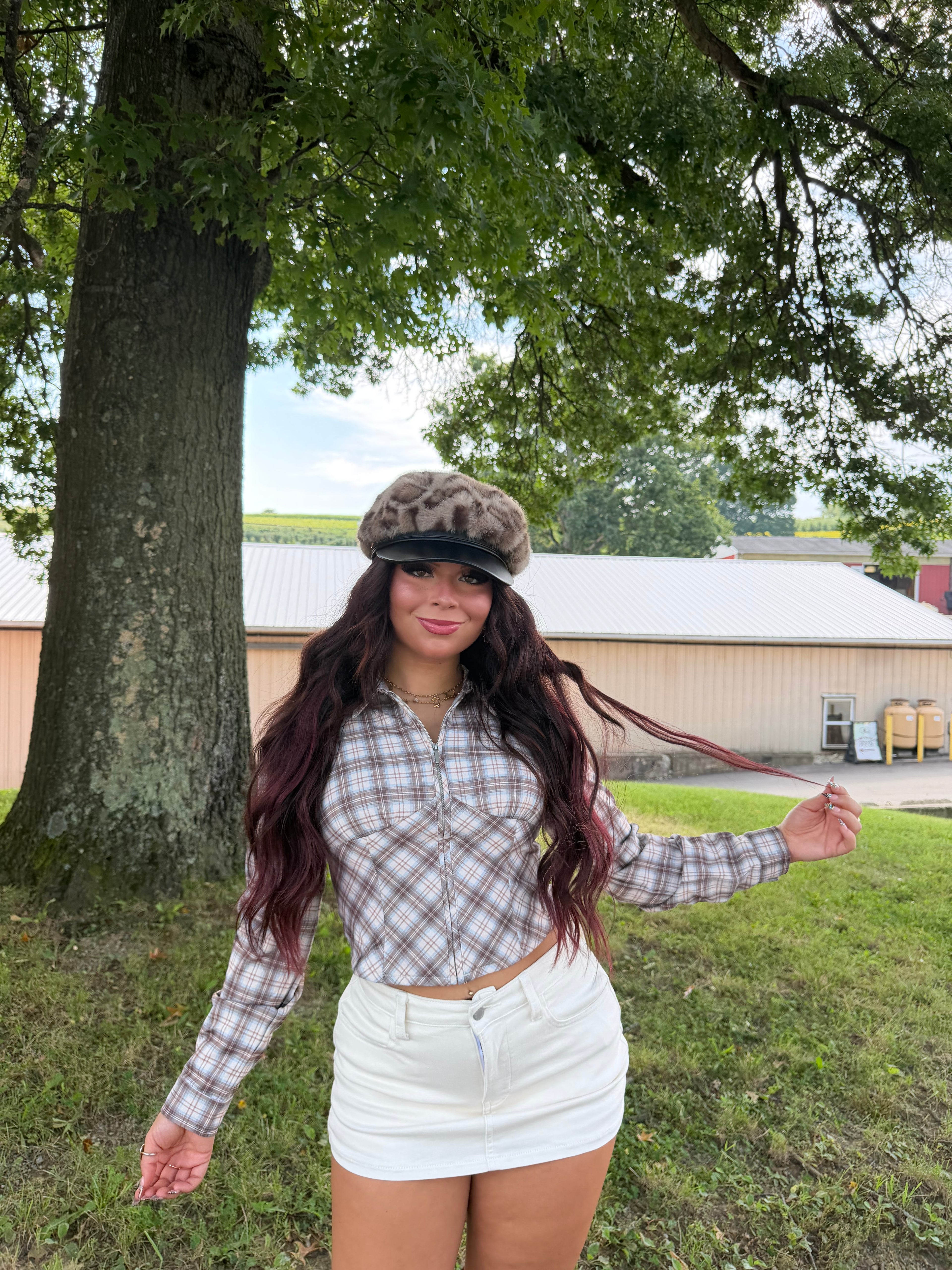 For The Fall, Plaid Top