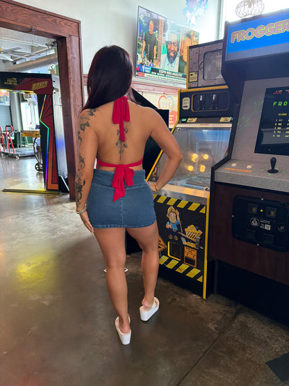 Nights Like These Tank in Red