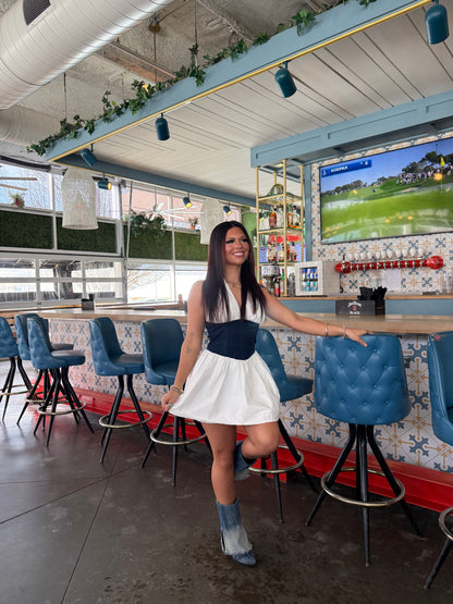 Nova Denim/Poplin Dress