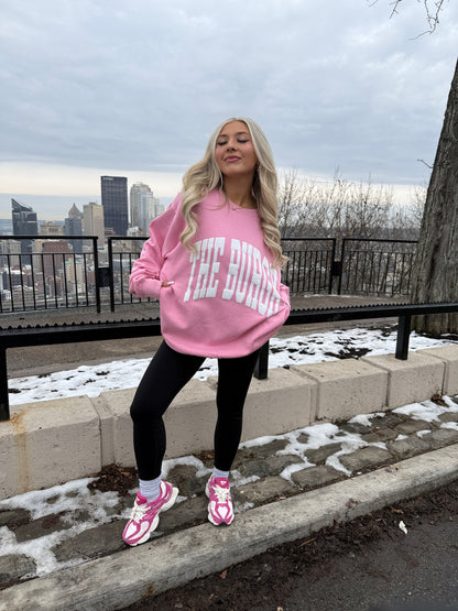 The Burgh Crewneck in Pink