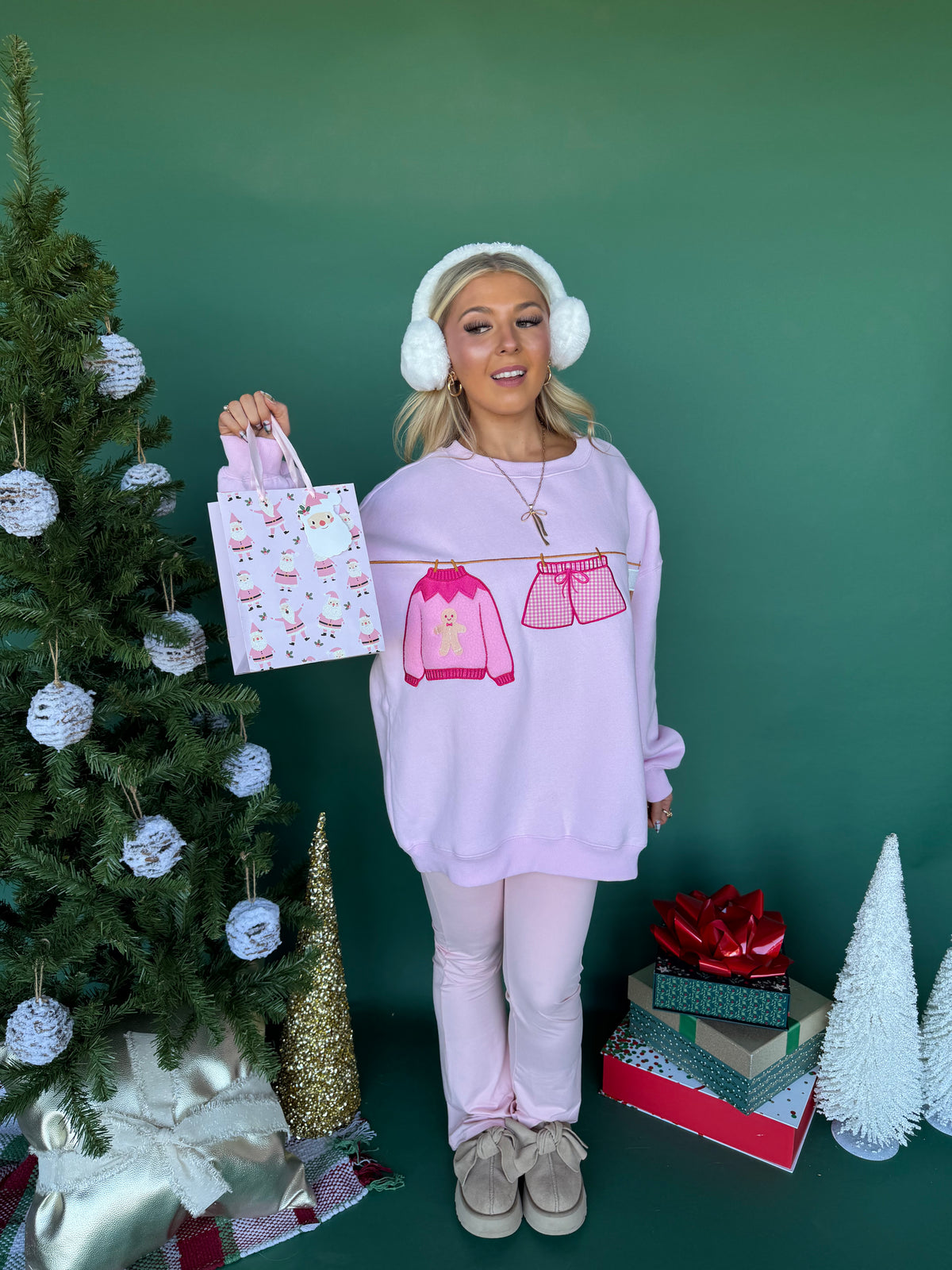 Holiday Hanging Outfit Crewneck FINAL SALE