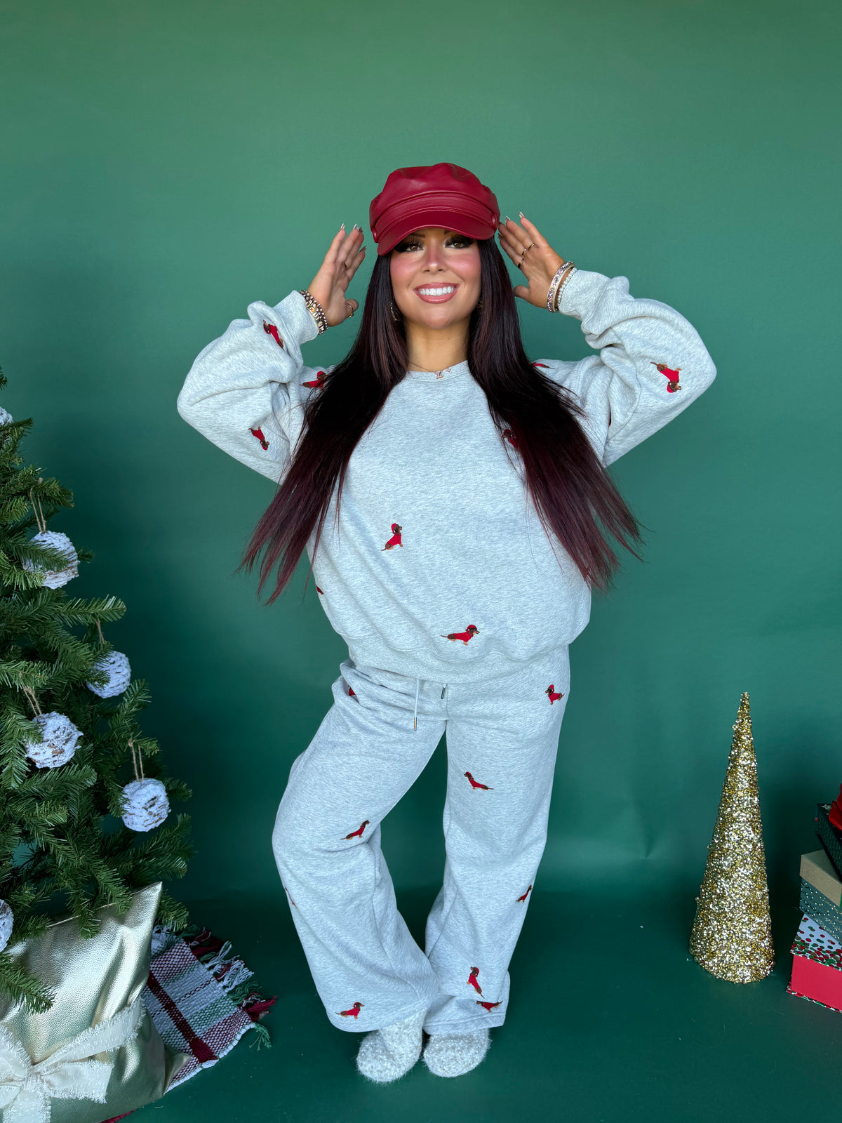 Santa Weenie Pant Grey FINAL SALE