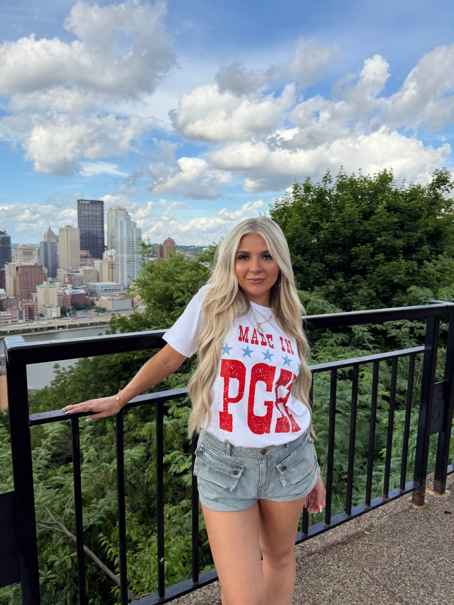 Made In PGH Patriotic Tee