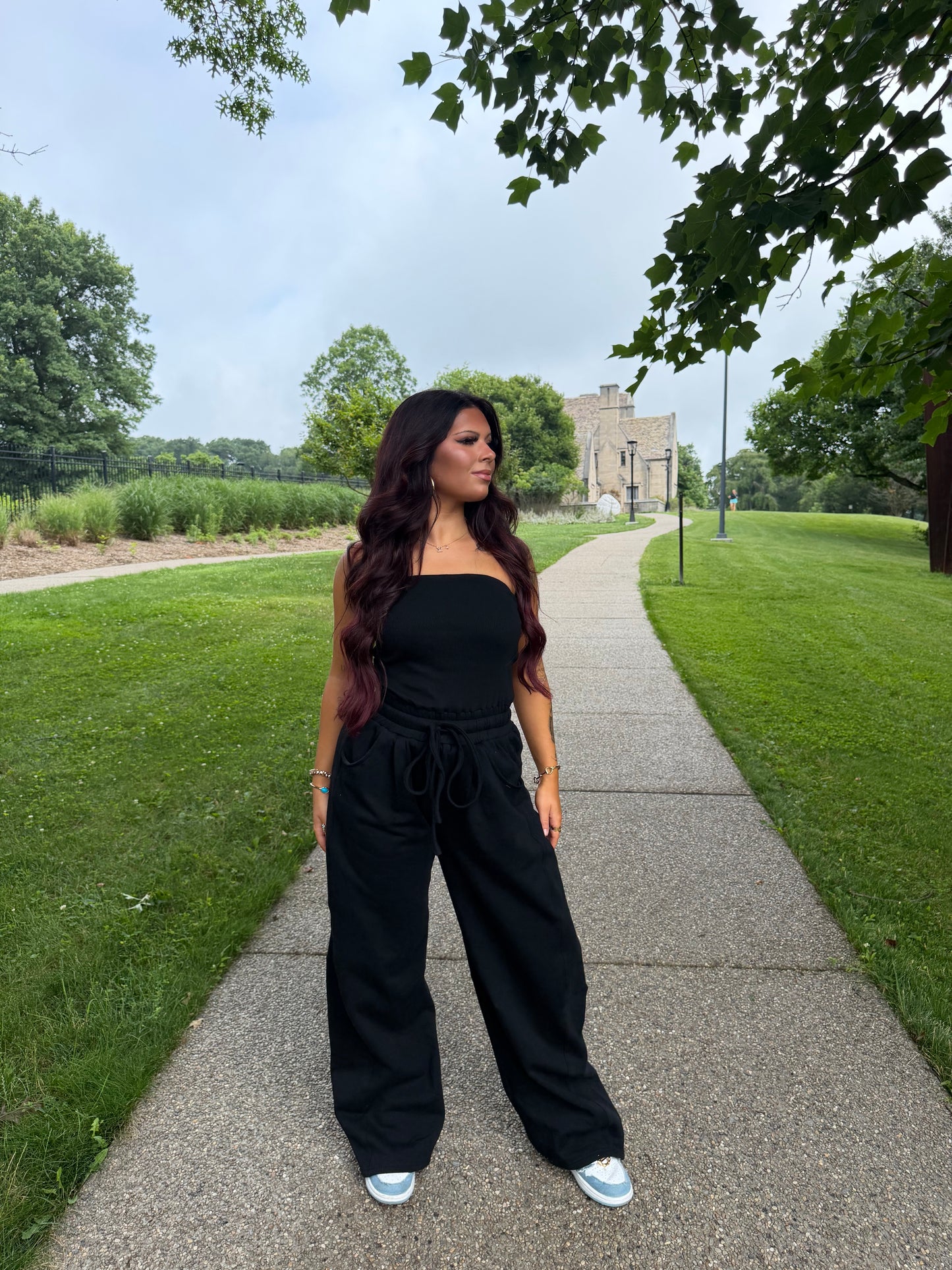 For The Errands Jumpsuit in Black