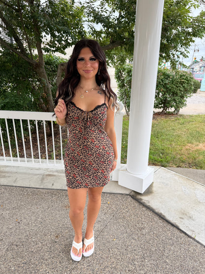 Cherry Kitty Mini Dress