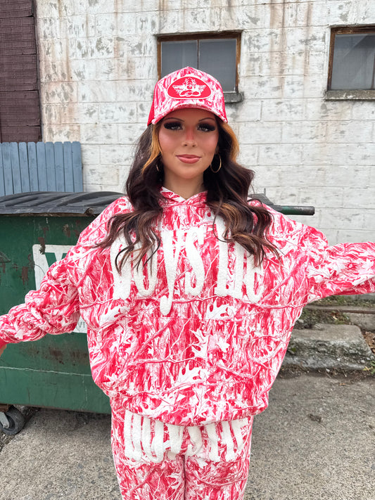 Boys Lie Red Manhunt Hoodie