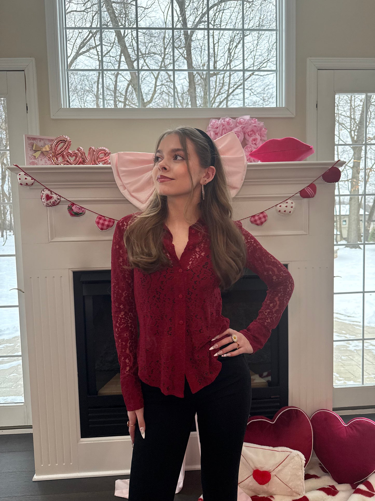 Rose Romance Lace L/S