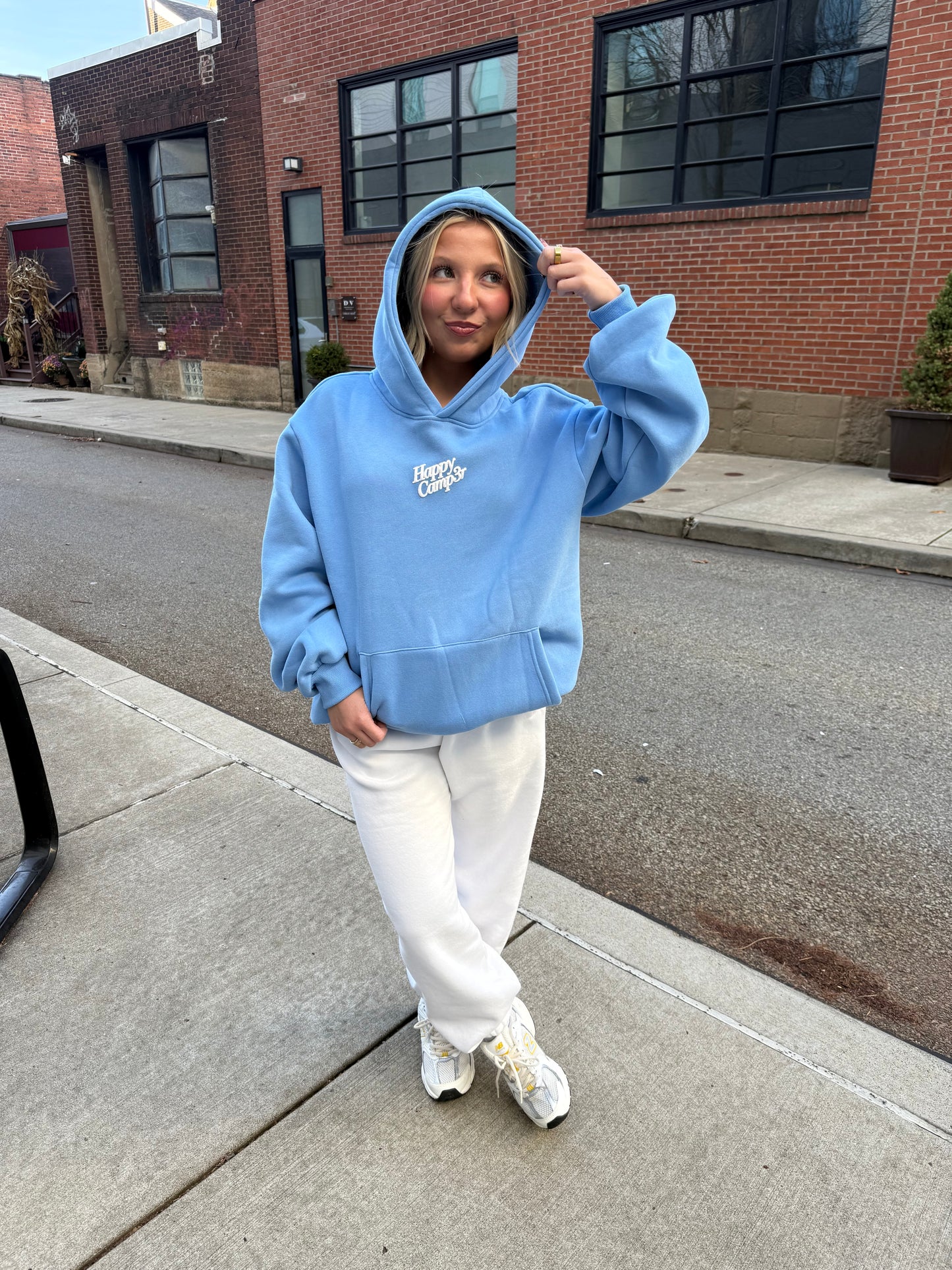 Happy Camp3r Puff Series Cotton Candy Hoodie