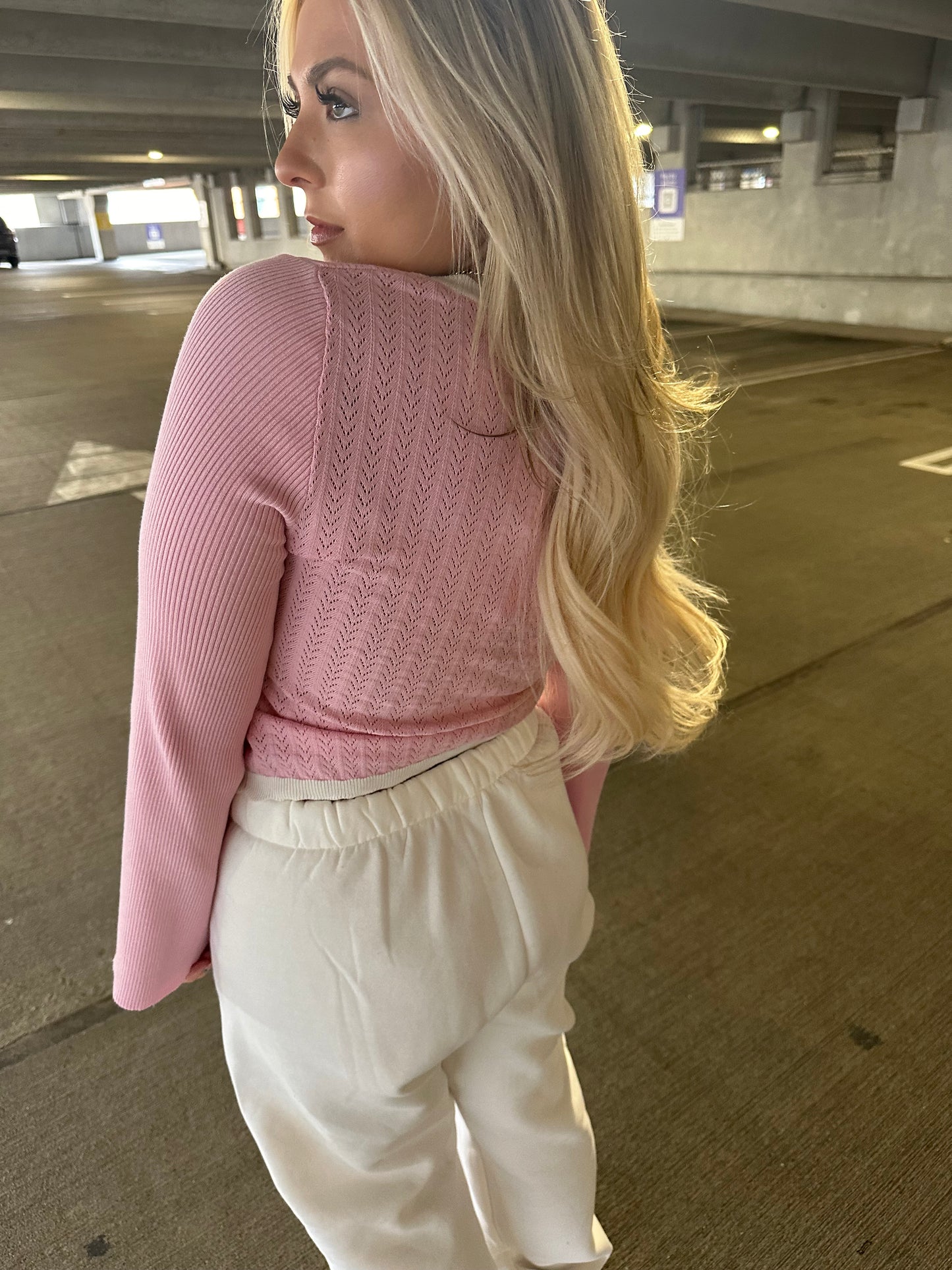 Love Shack Sweater in Pink