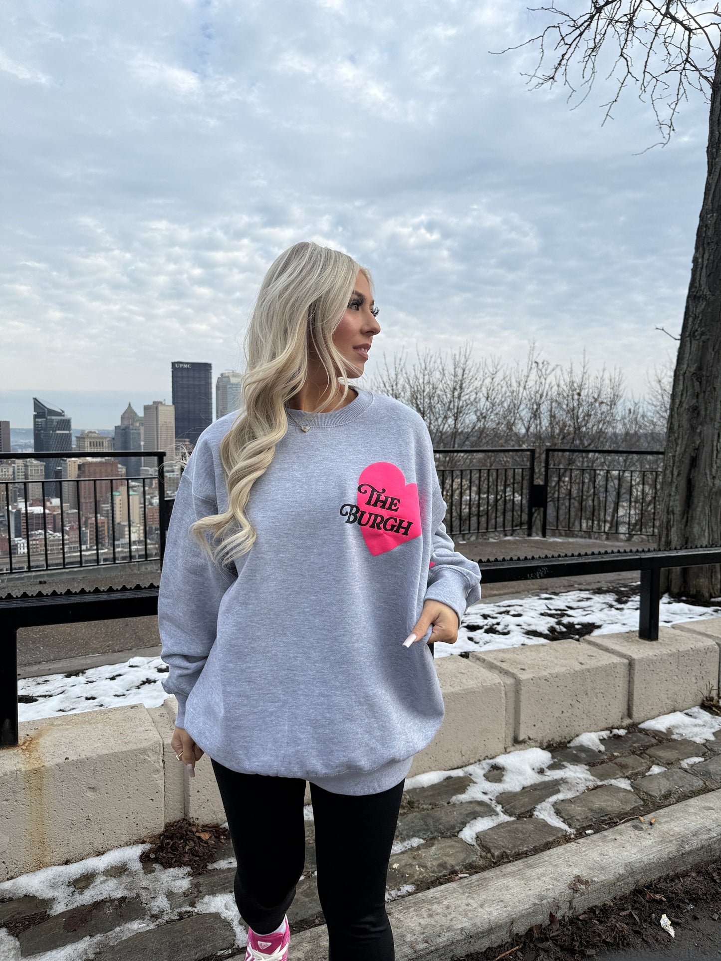 The Burgh Heart Crewneck