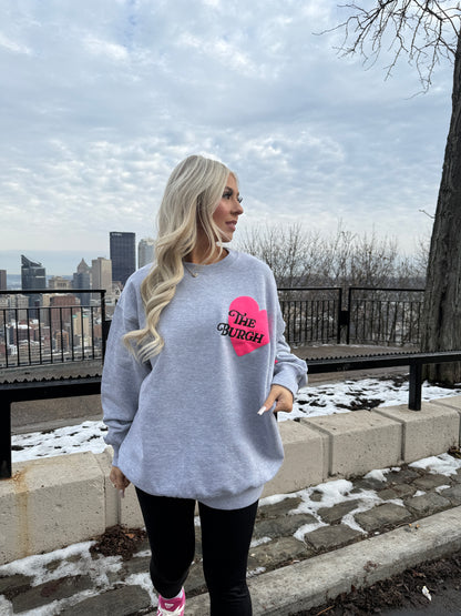 The Burgh Heart Crewneck