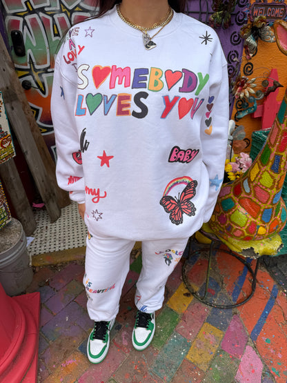 The Mayfair Group Somebody Loves You Crewneck