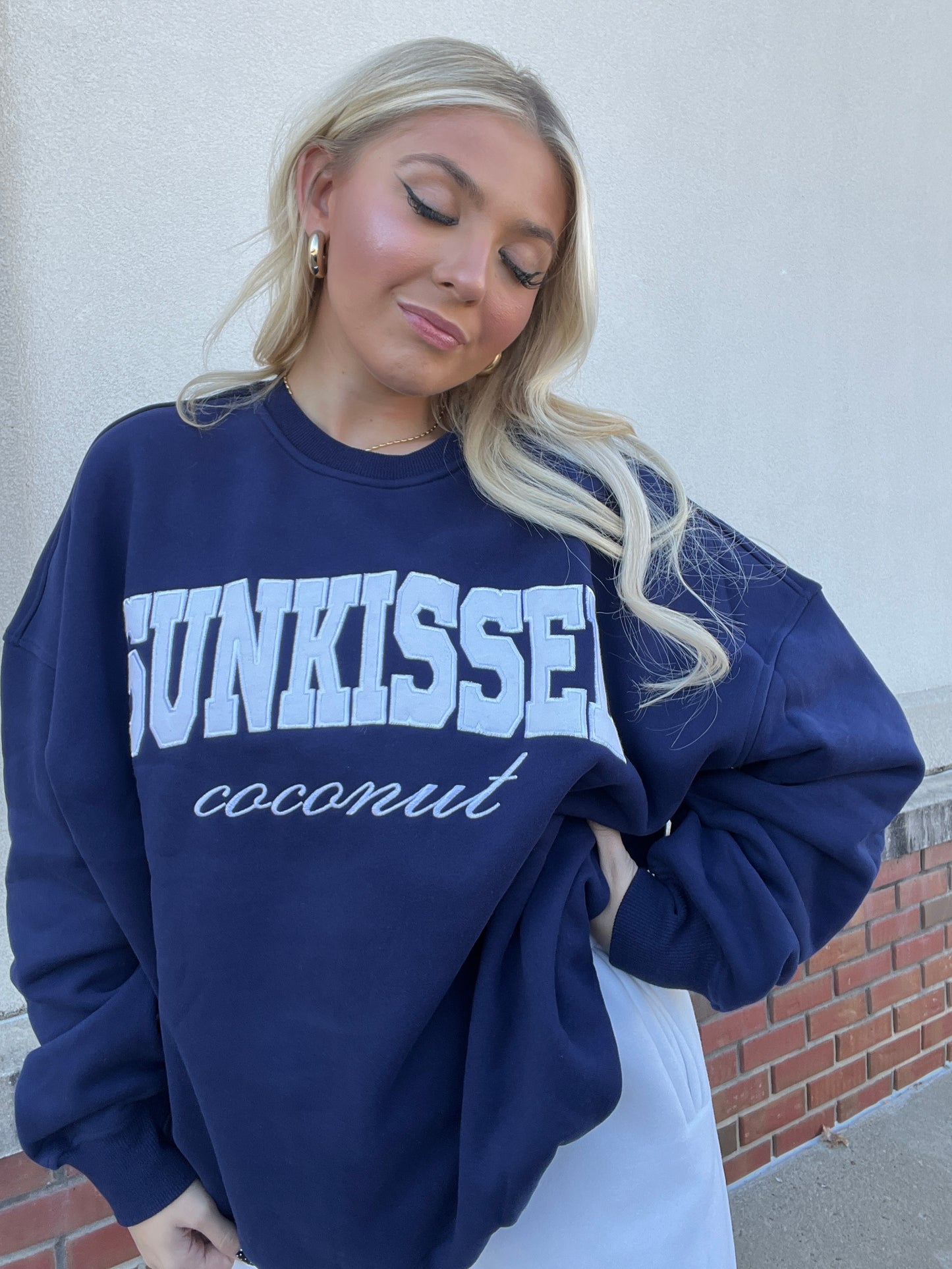 SC Navy Oversized Pullover