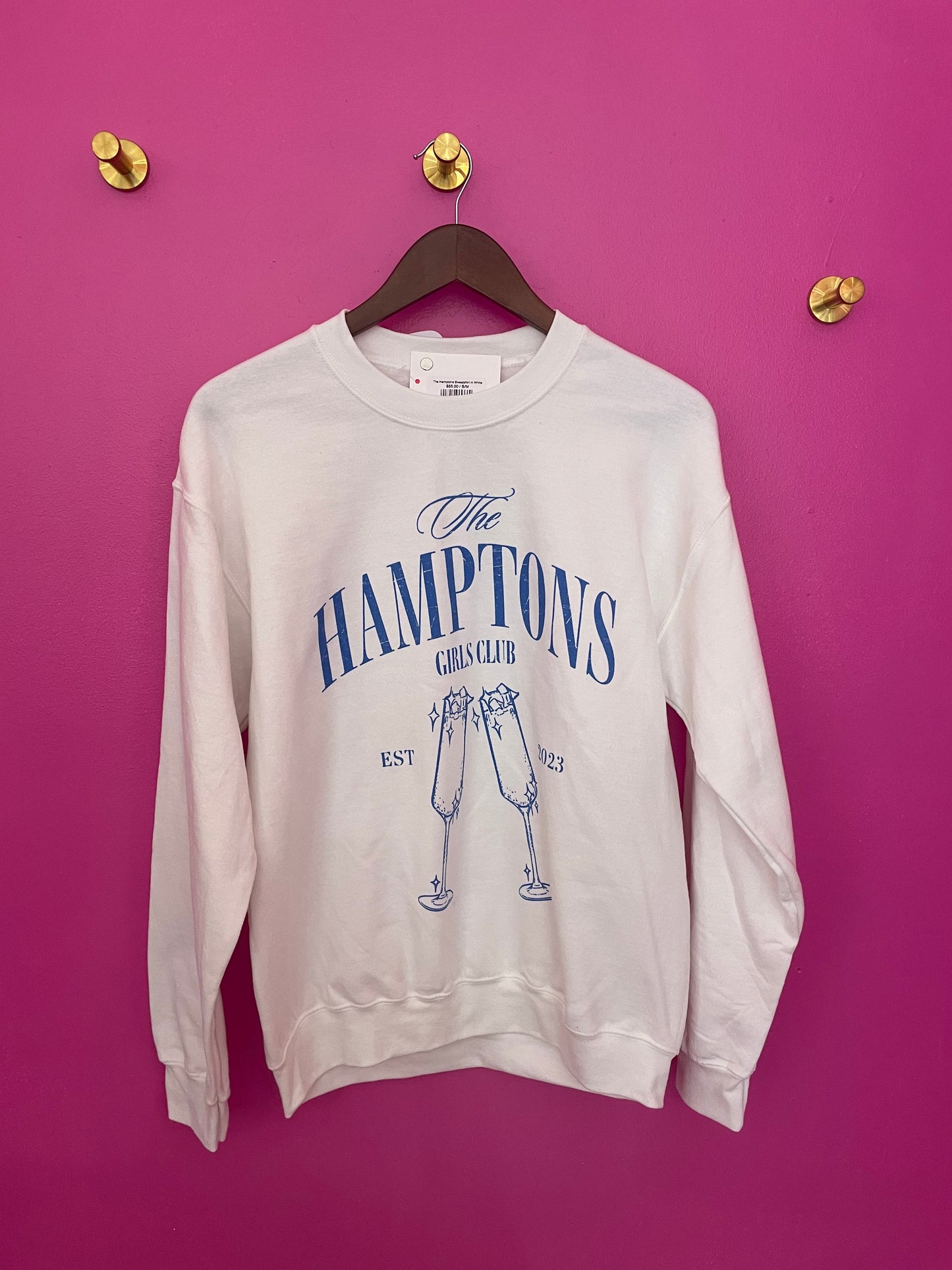 The Hamptons Sweatshirt in White