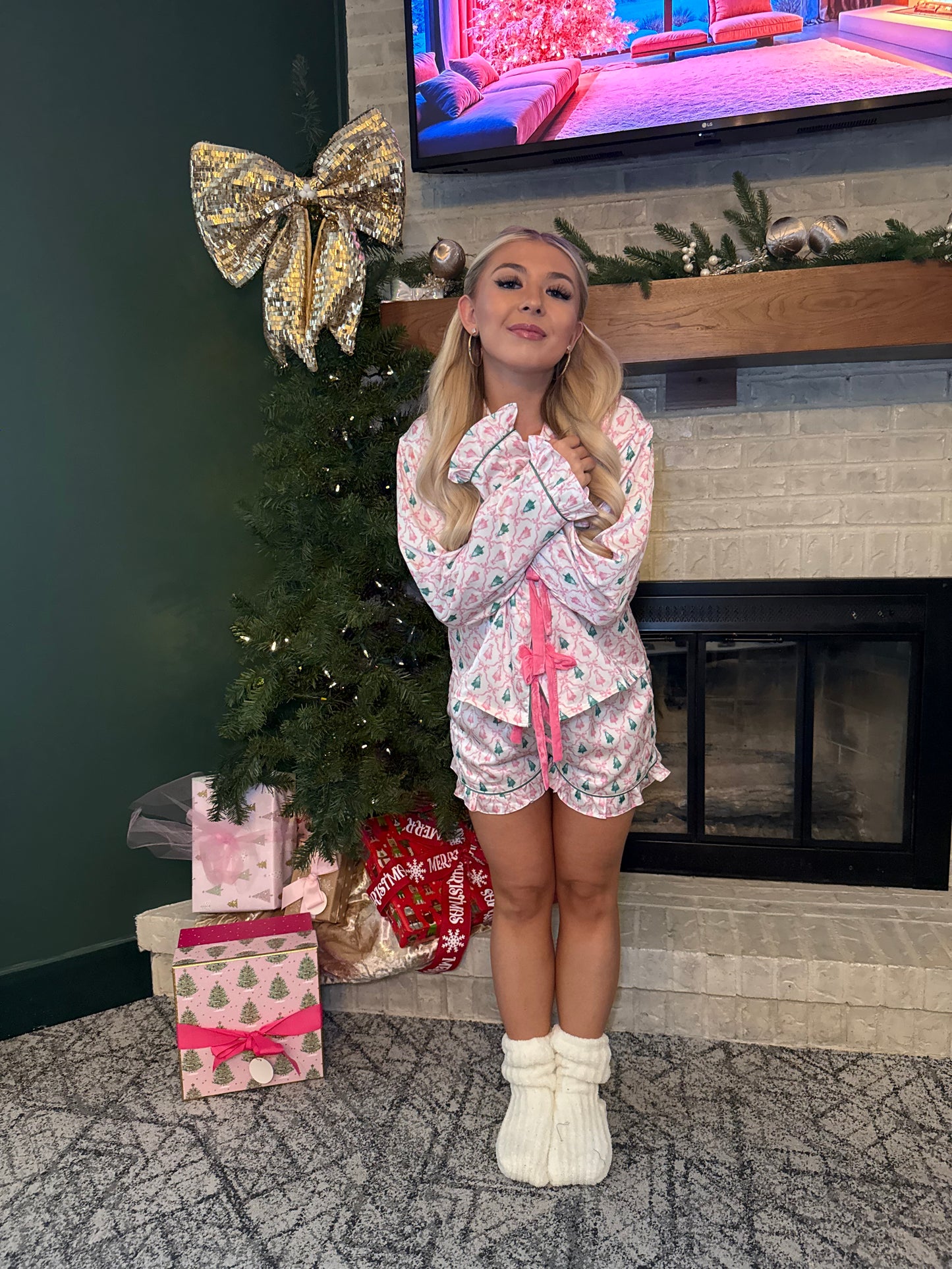 Christmas Tree Farm Jammies (SOLD TOGETHER)