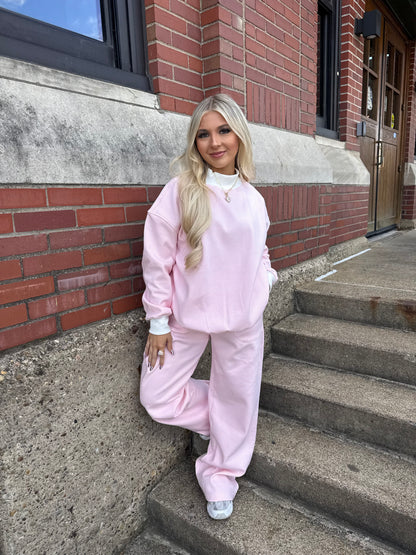 Pink Sugar Wide Leg Sweats