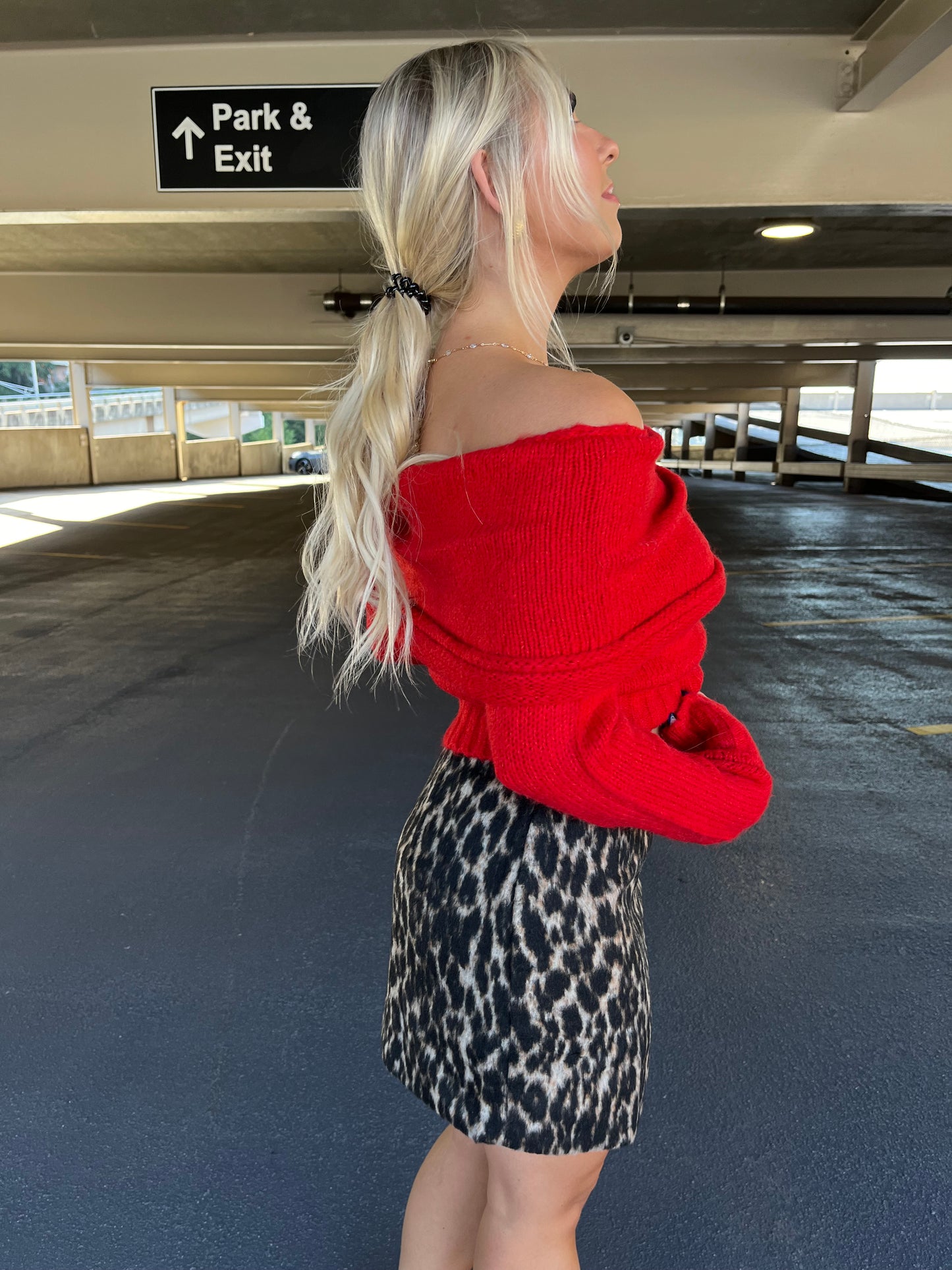 Mioni Red Sweater