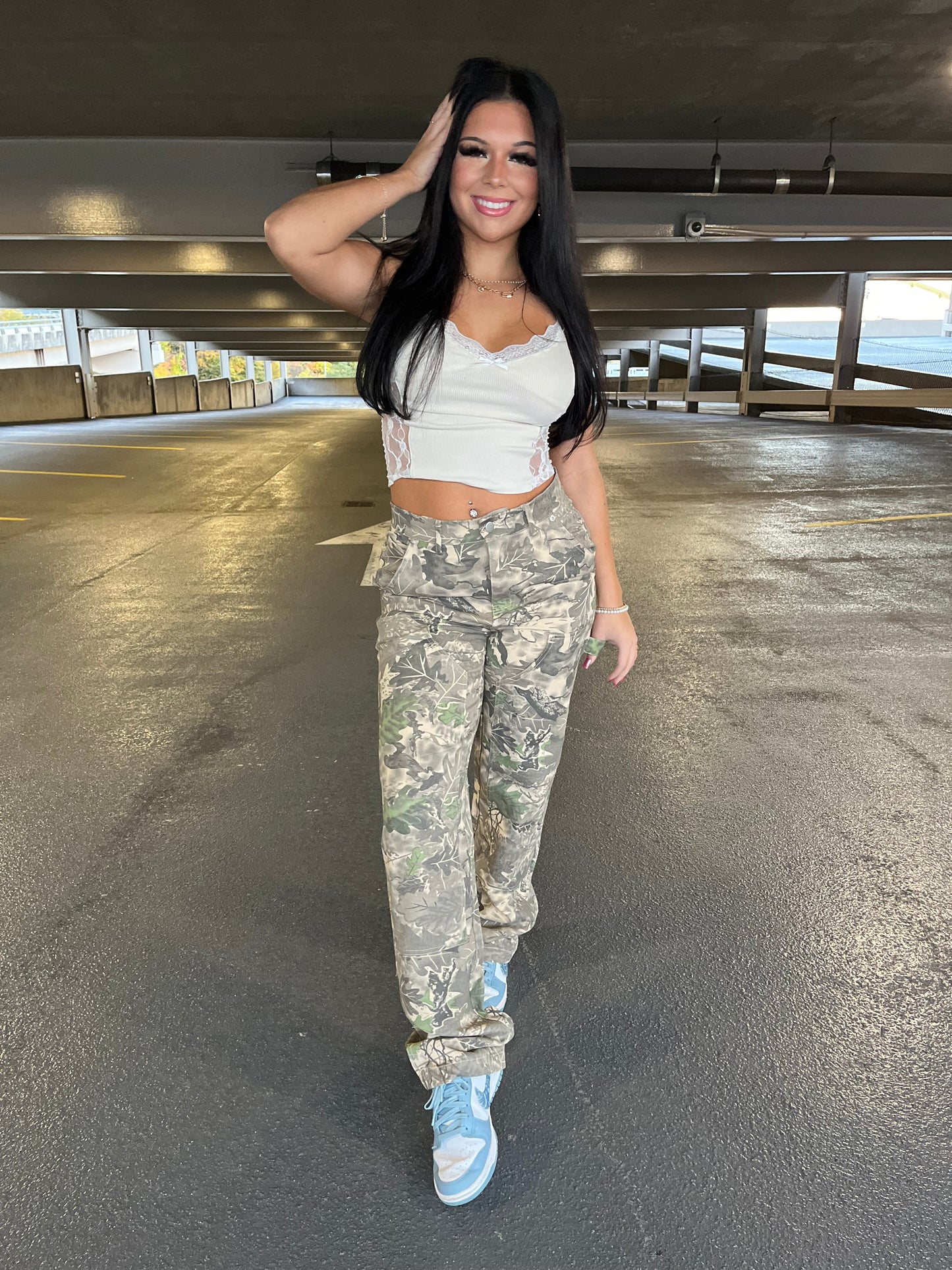 Cool Girl Cargo Camo