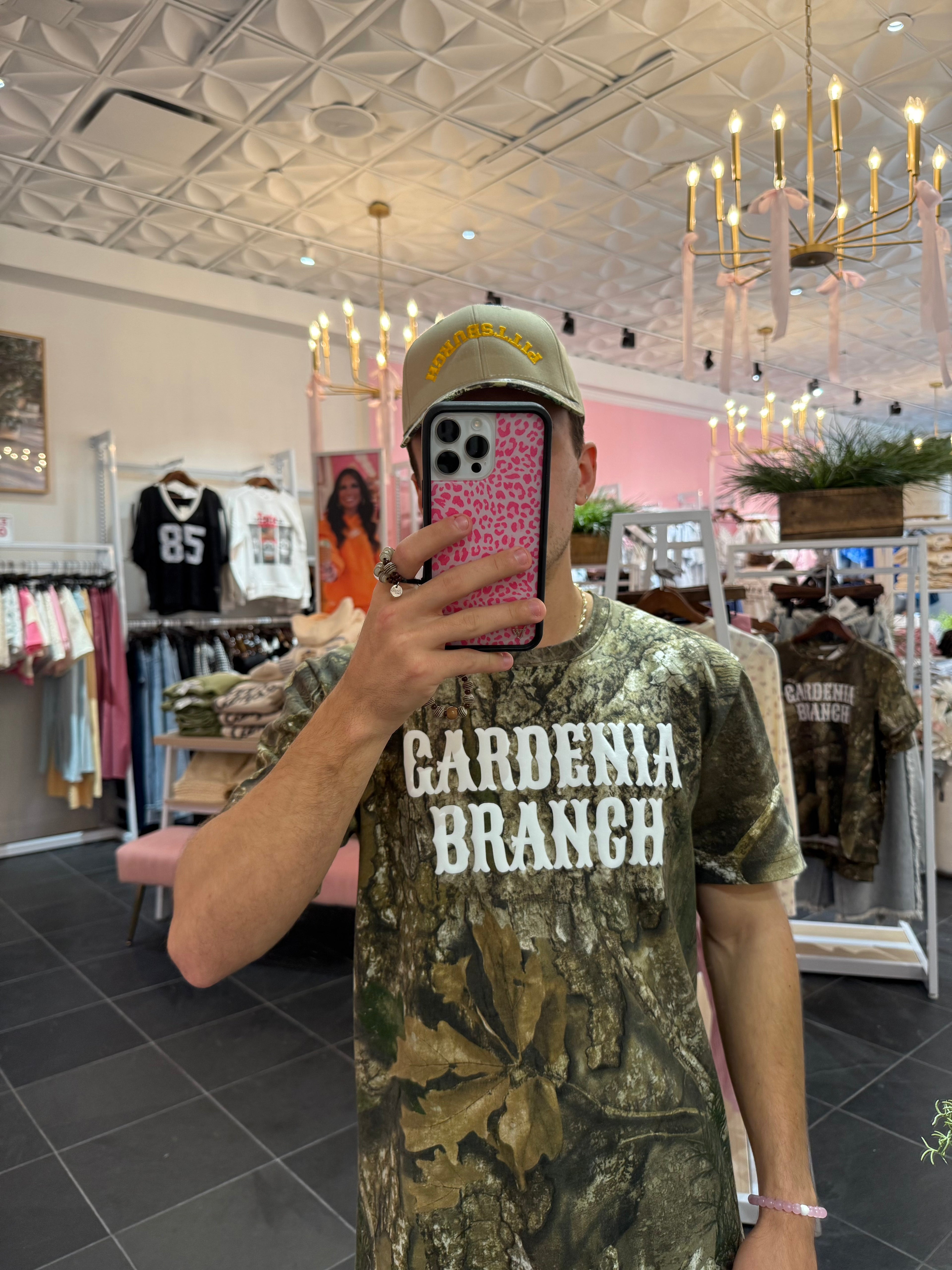 Gardenia Branch RealTree Camo Tee