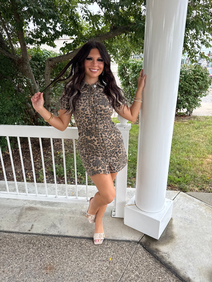 Lucky Leopard Dress