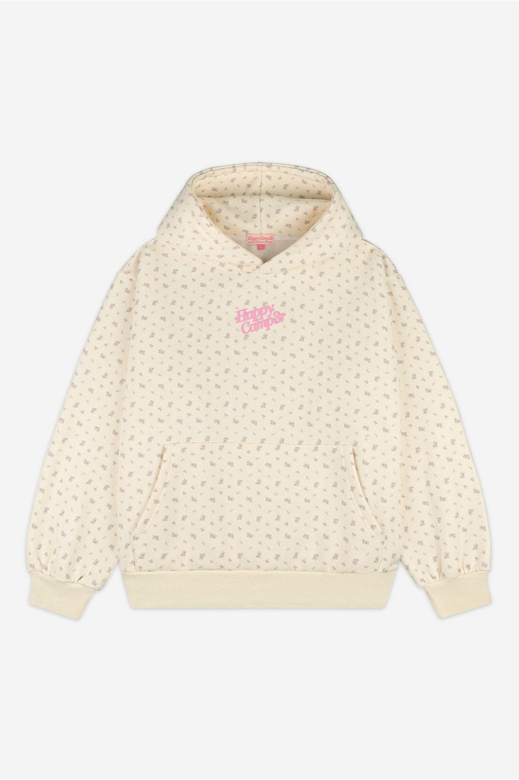 Happy Camp3r Vintage Floral Puff Series Hoodie