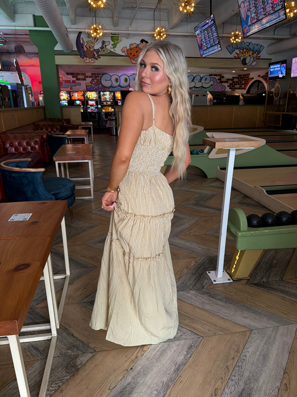 Manchild Yellow Maxi Dress