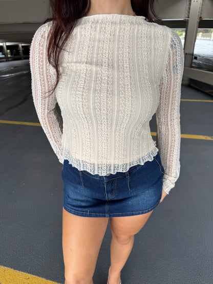 Deep Wash Mini Skort