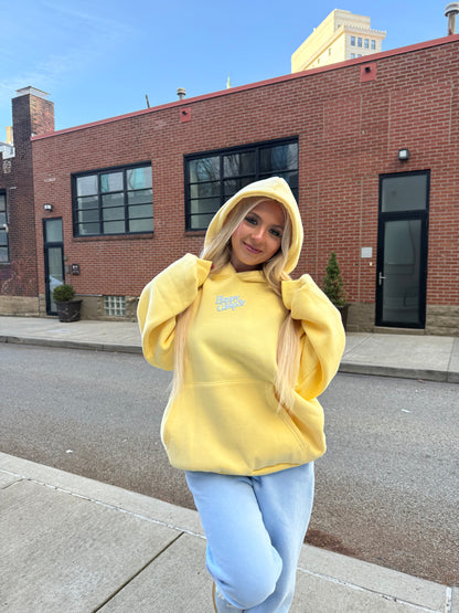 Happy Camp3r Puff Series Banana Hoodie