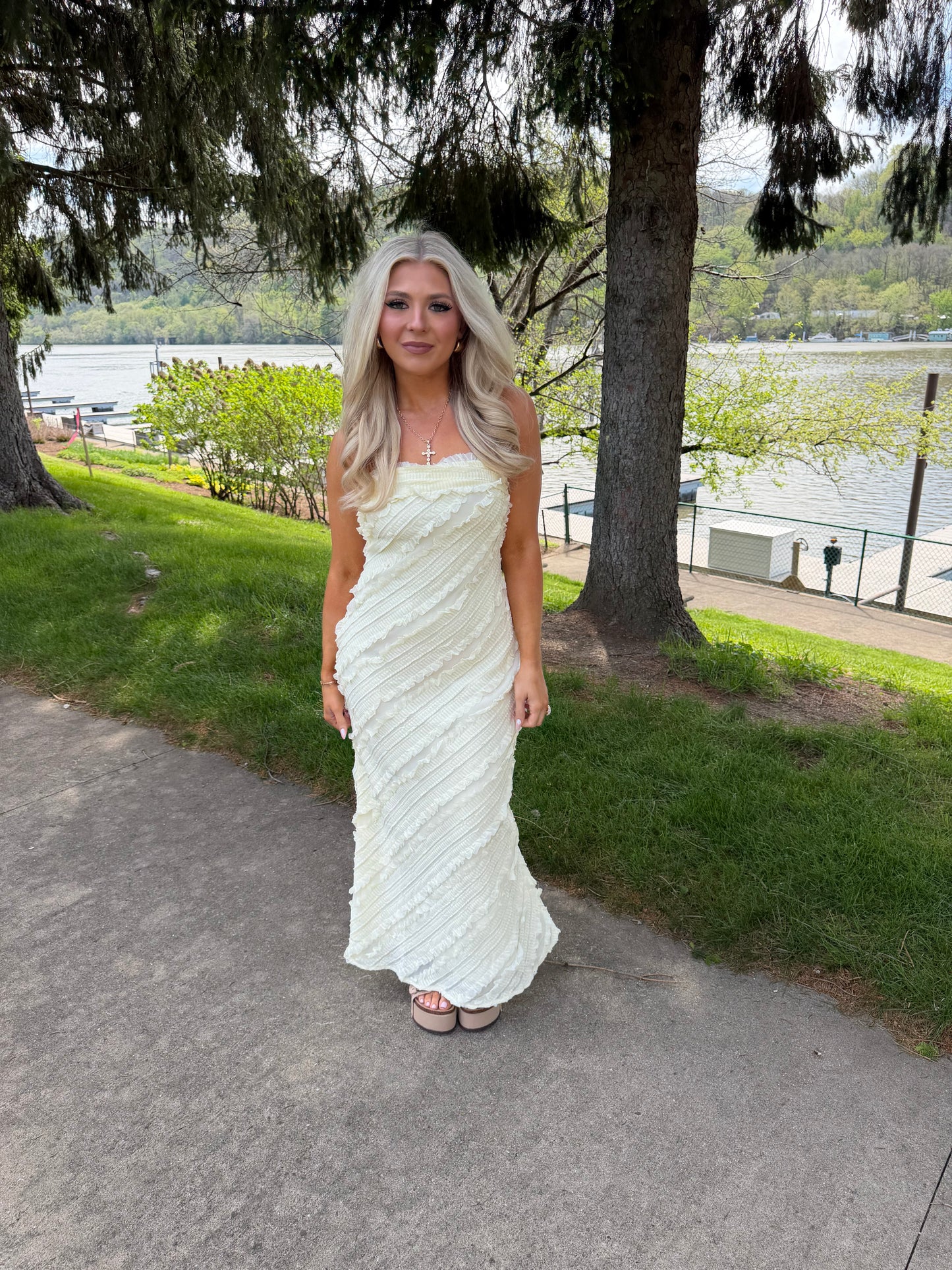 Favorite Daughter Dress in Butter