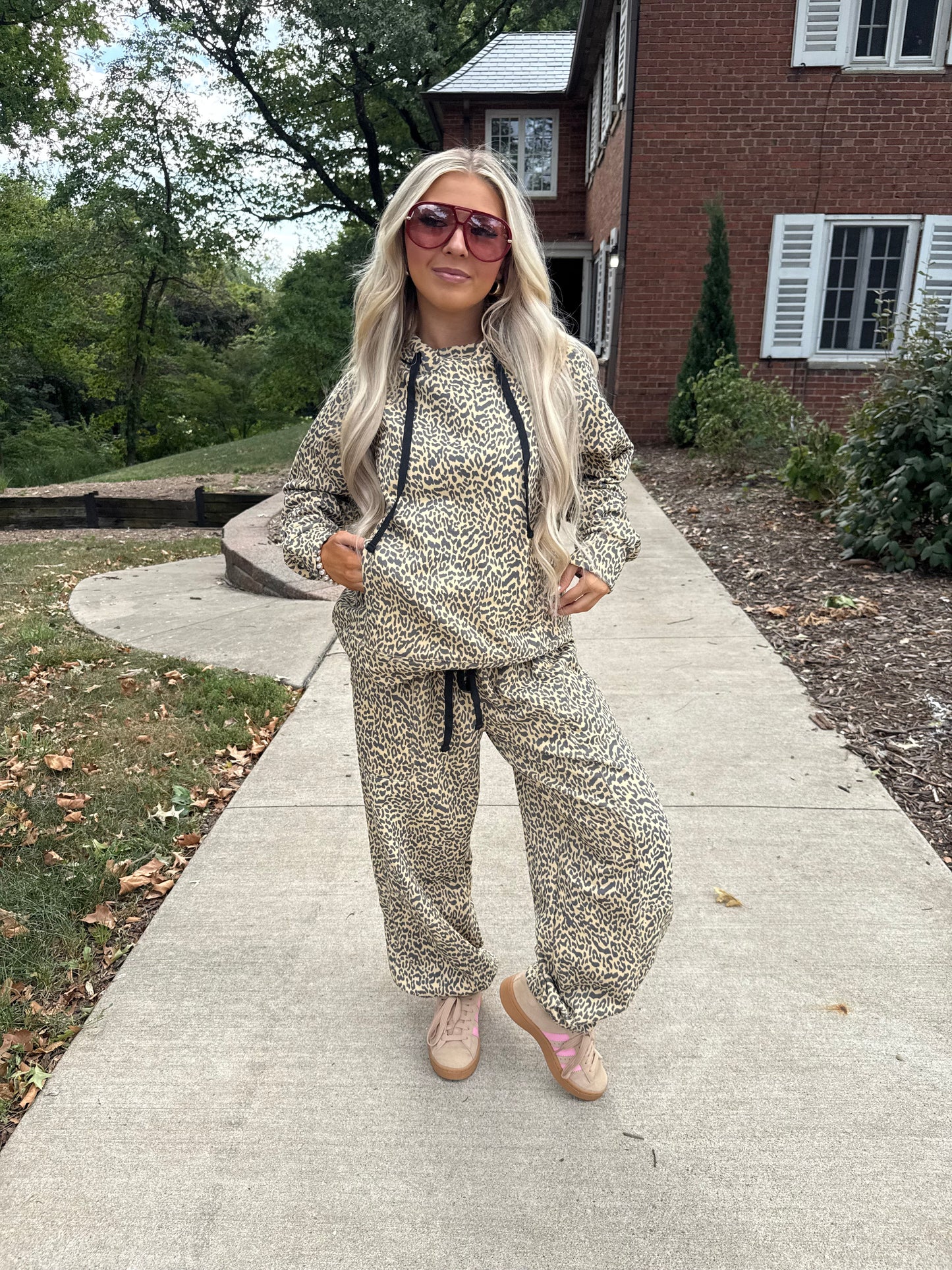 Crazy Chic Leopard Hoodie