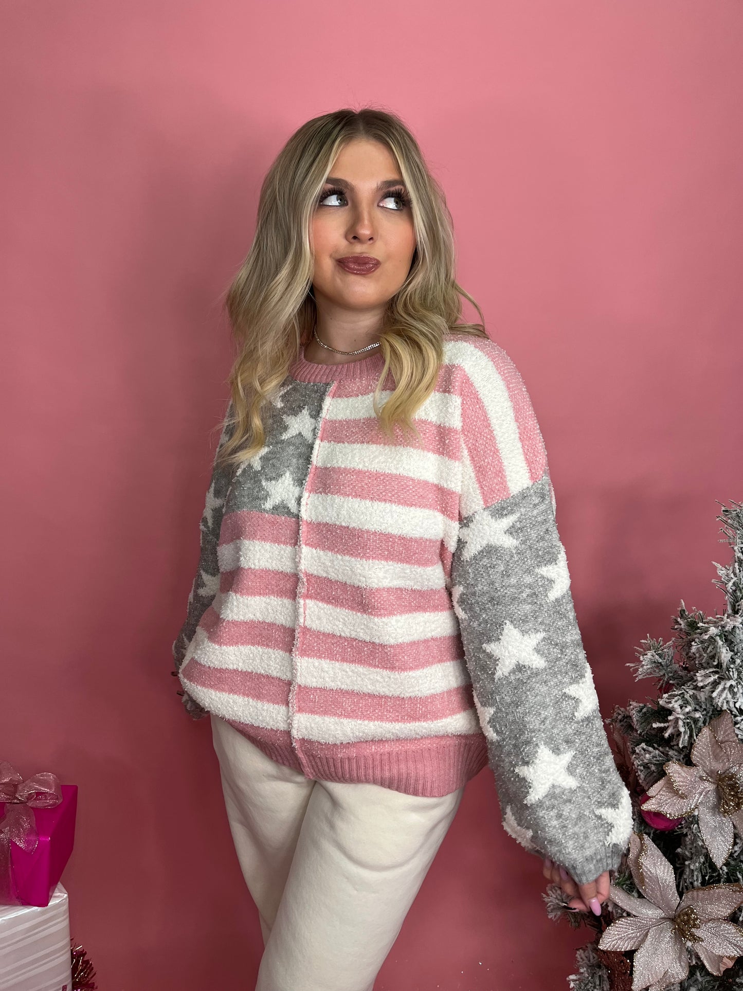 For The Stars & Stripes Sweater