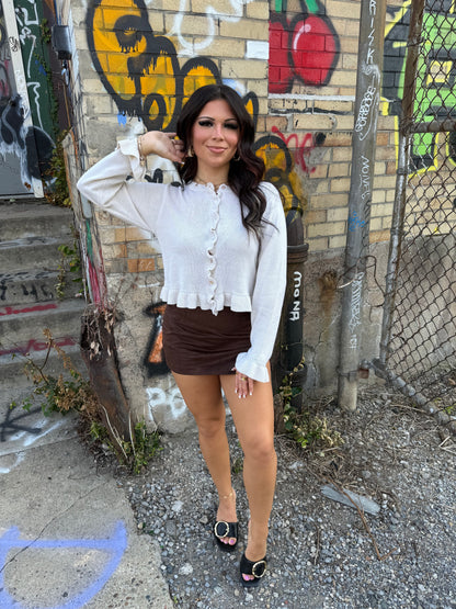 Rich Ruffles Sweater