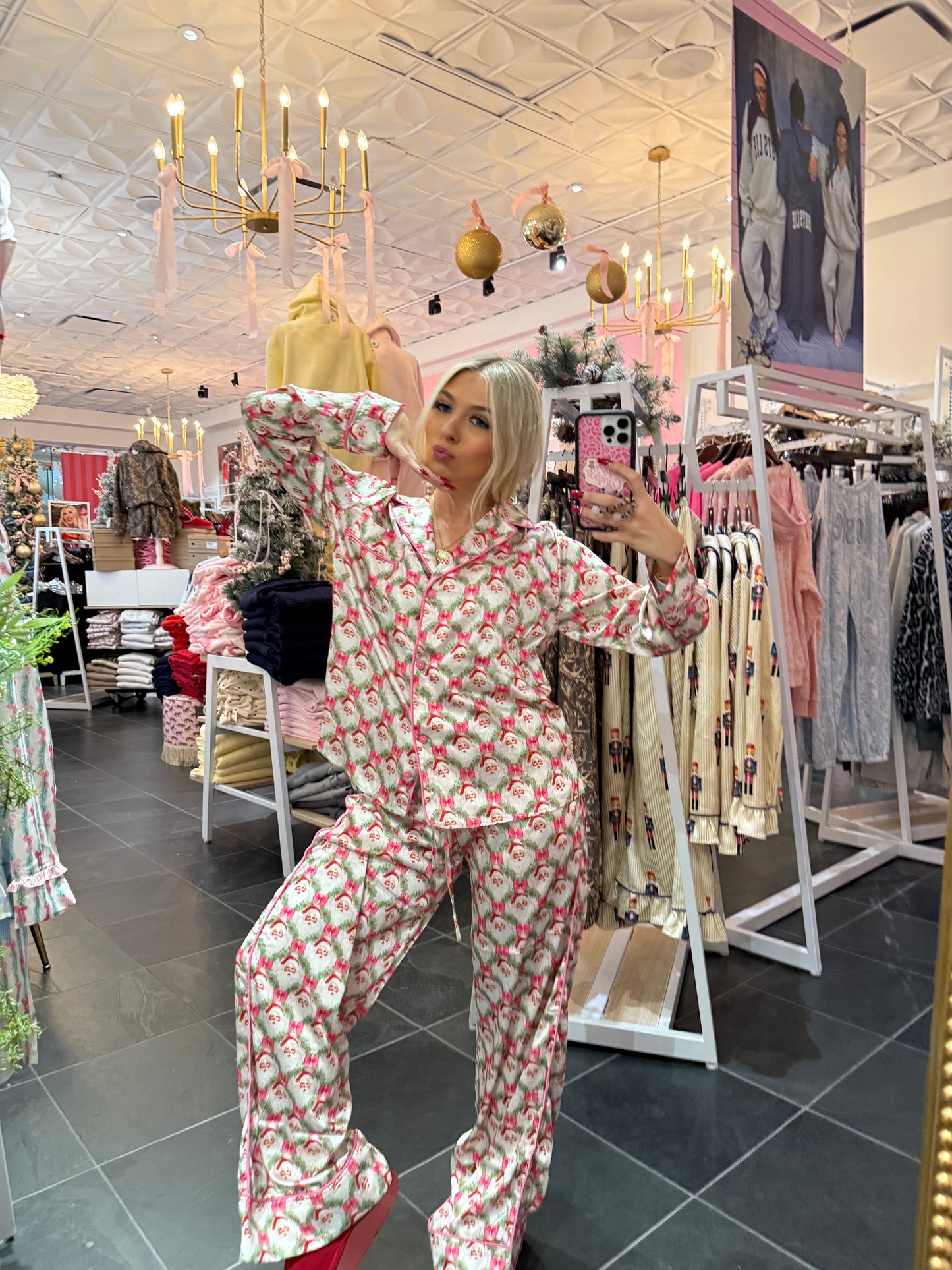 Lots Of Santa Jammies (SOLD TOGETHER)