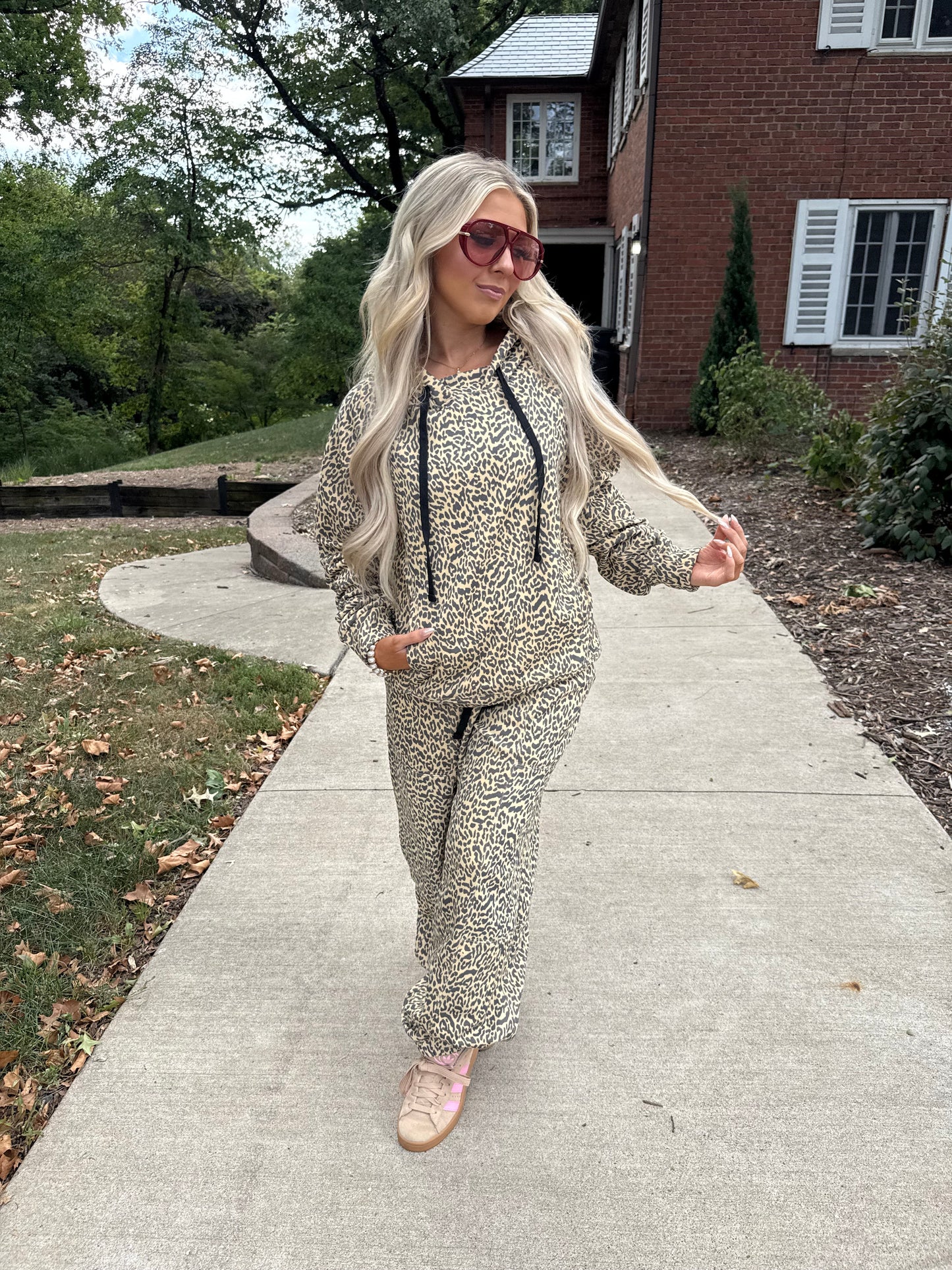 Crazy Chic Leopard Hoodie