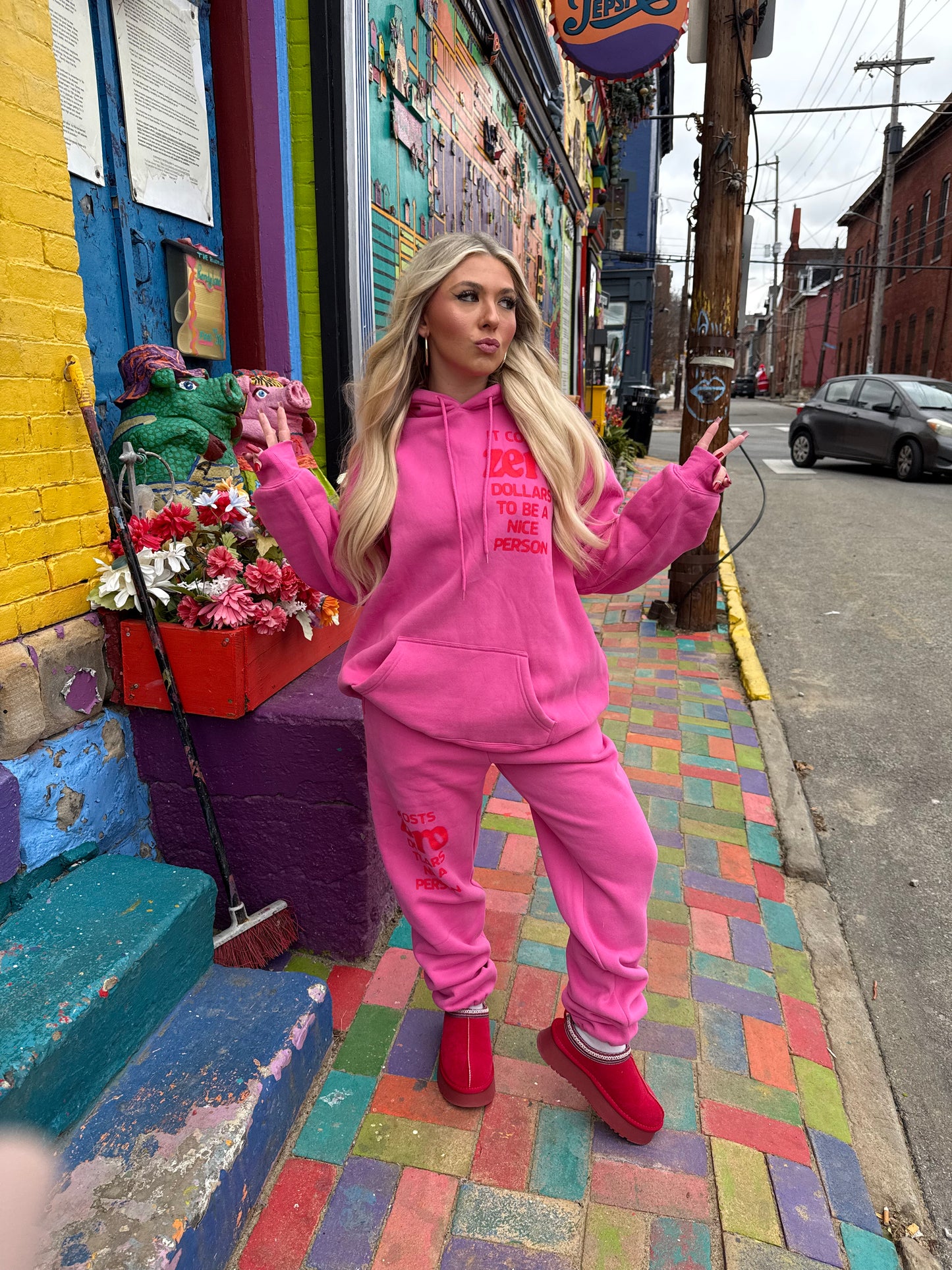 The Mayfair Group It Costs $0 Sweatpants