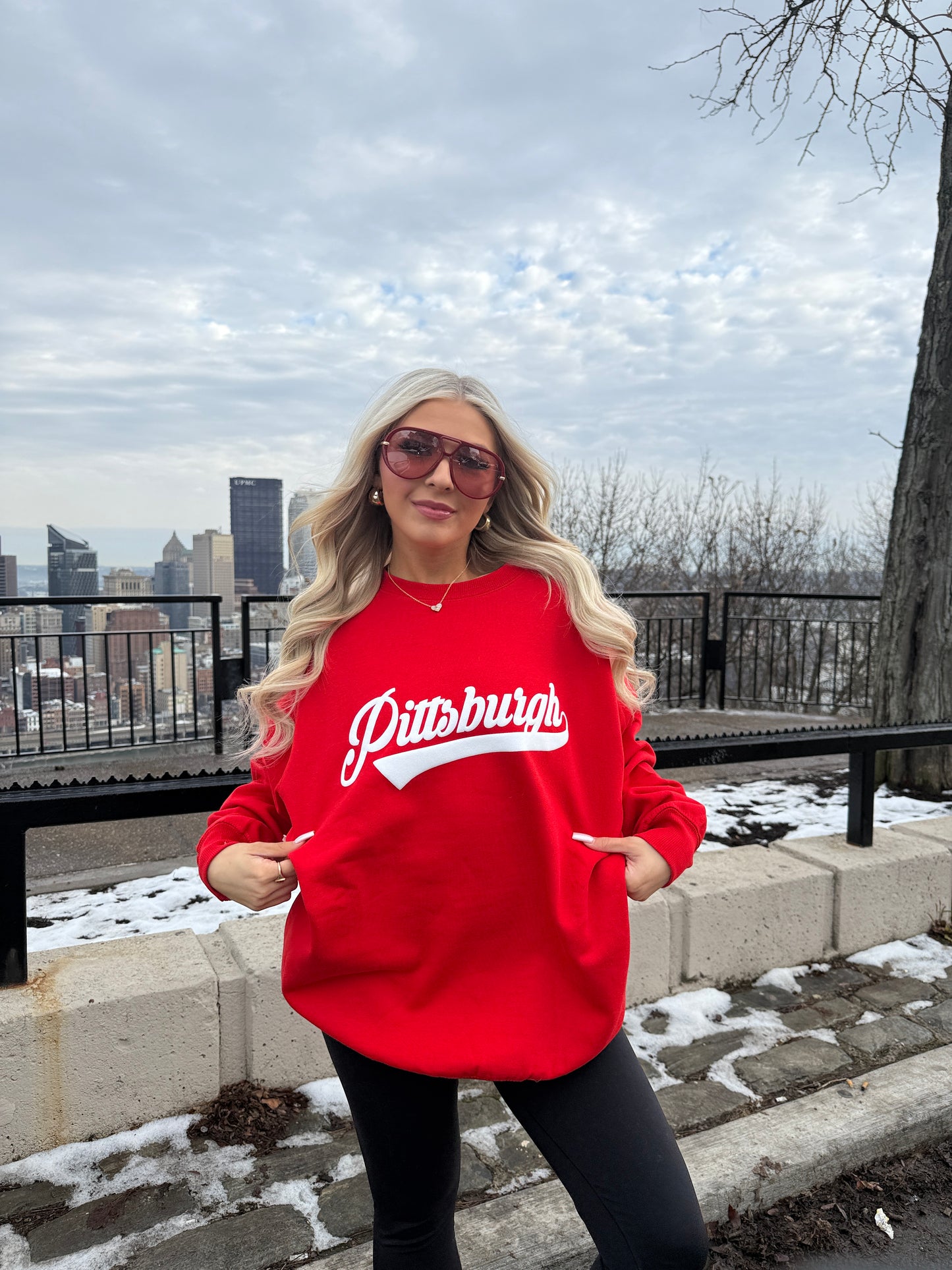 Red Pittsburgh Varsity Crew