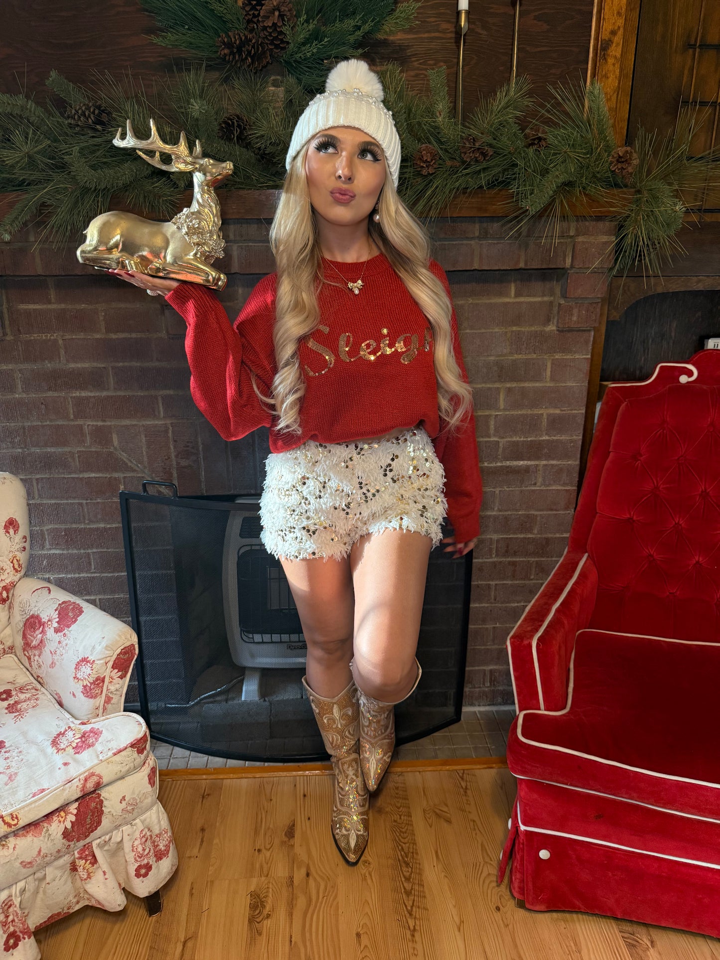 Sleigh Sparkle Sweater