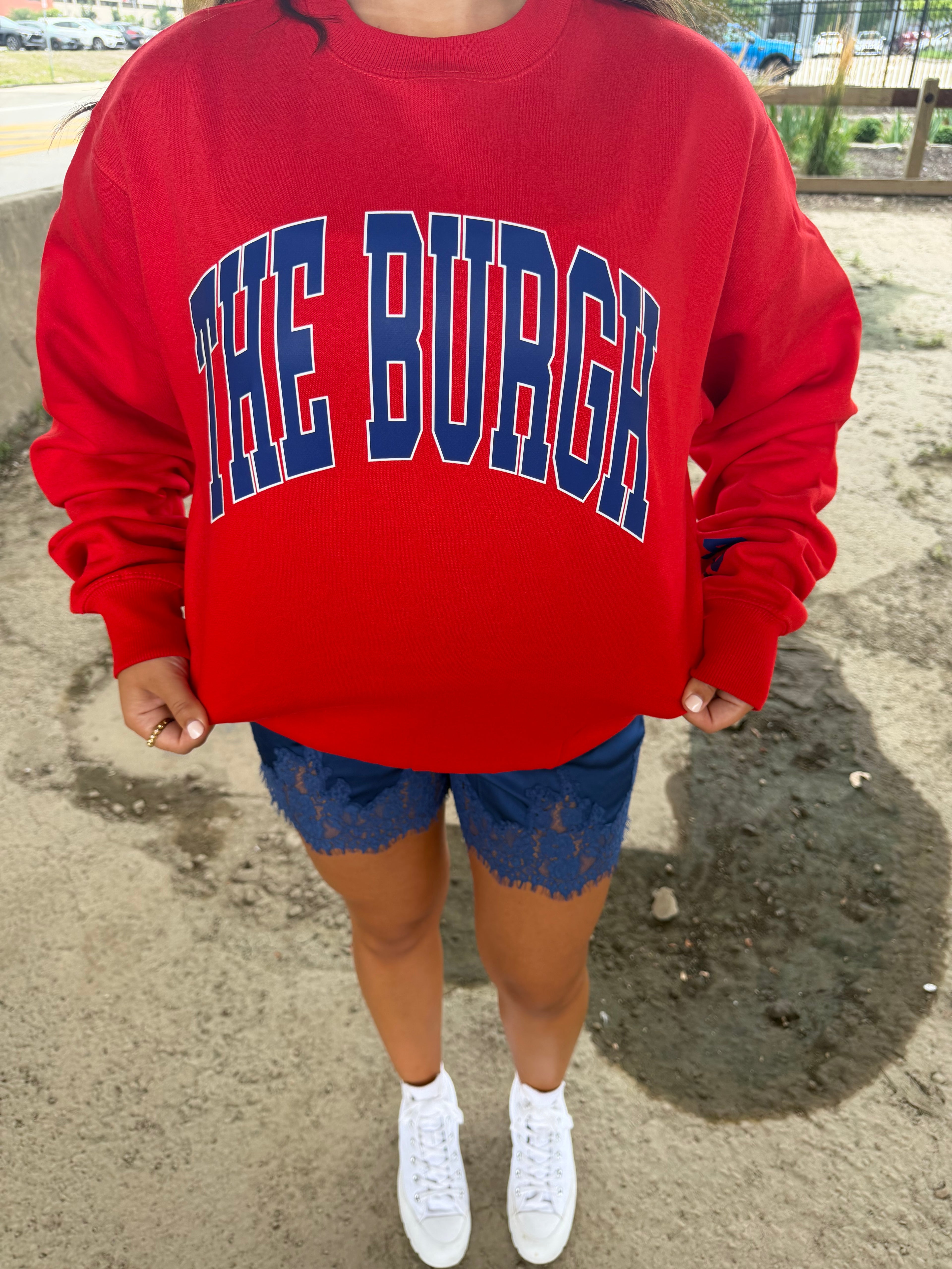 The Burgh 412 Crew Red/Blue